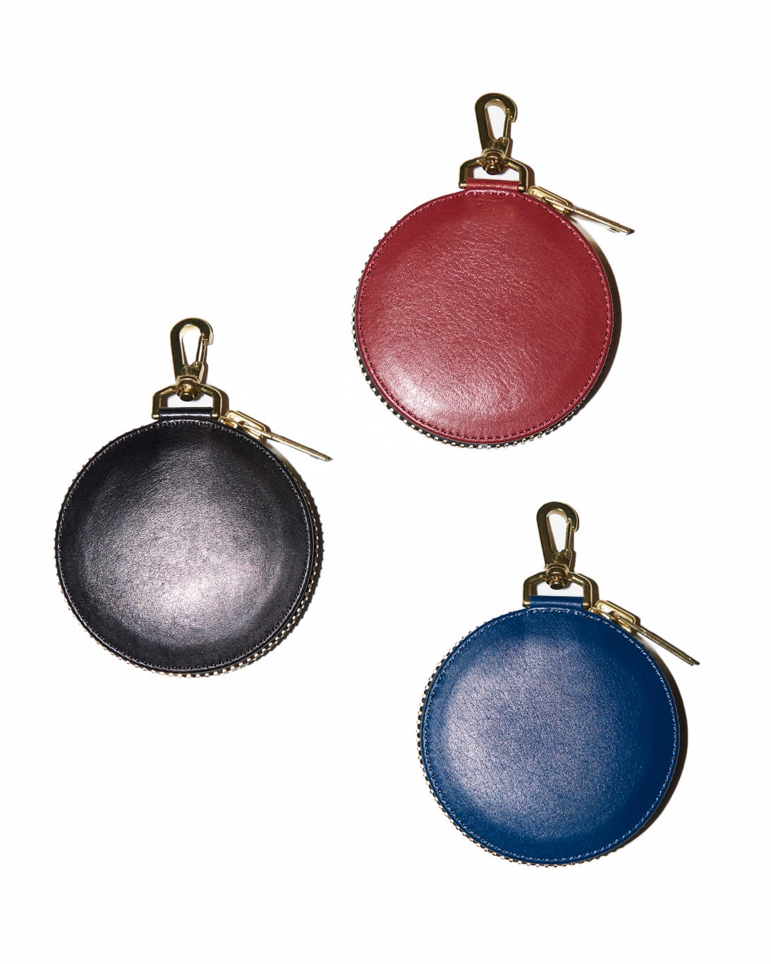 blackmeans】Leather Circle Pouch (Coin case) | HEIGHTS Online Store