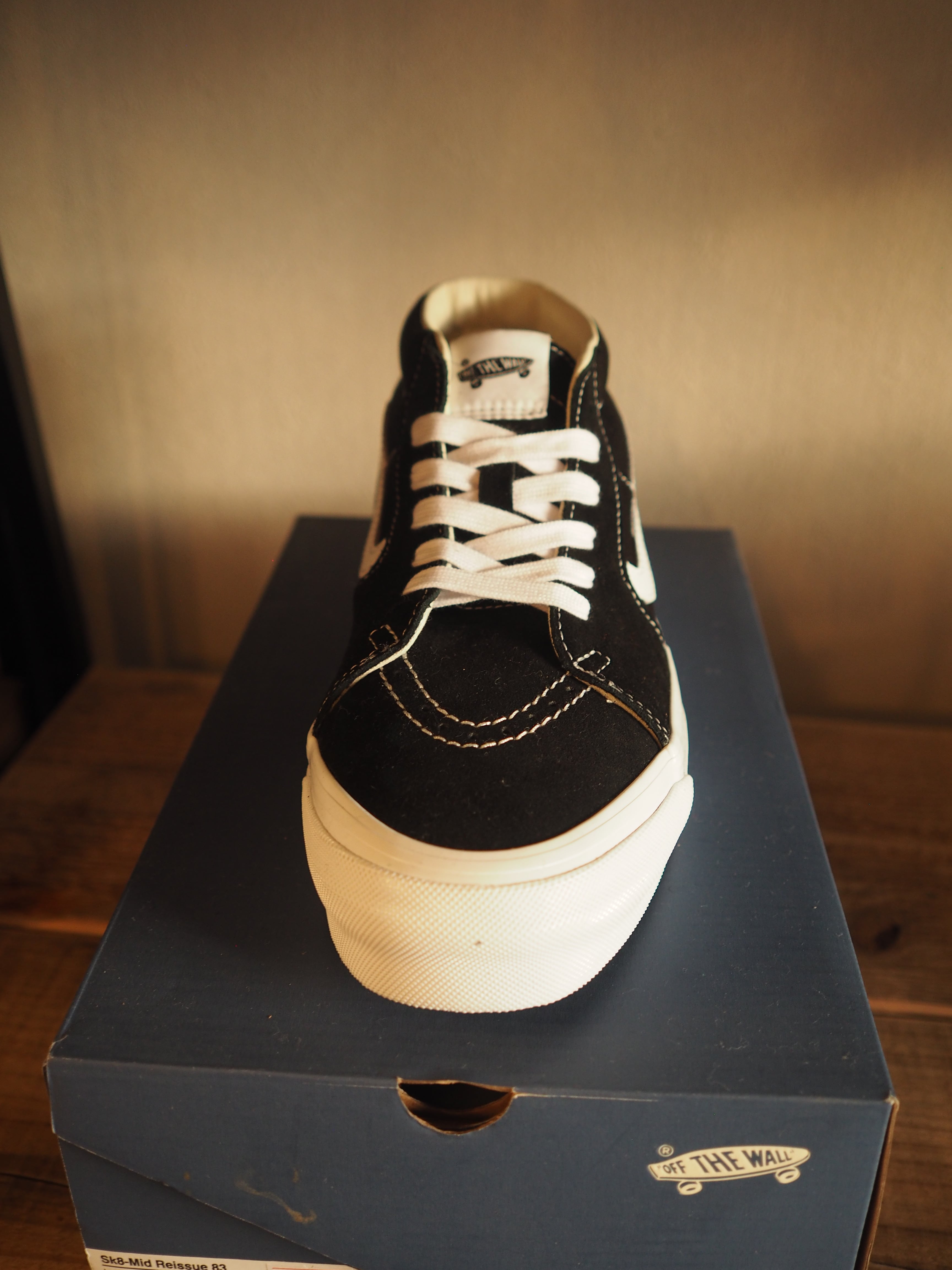 新ストアから購入頂けます】VANS premium Sk8-Mid Reissue 83 BLACK