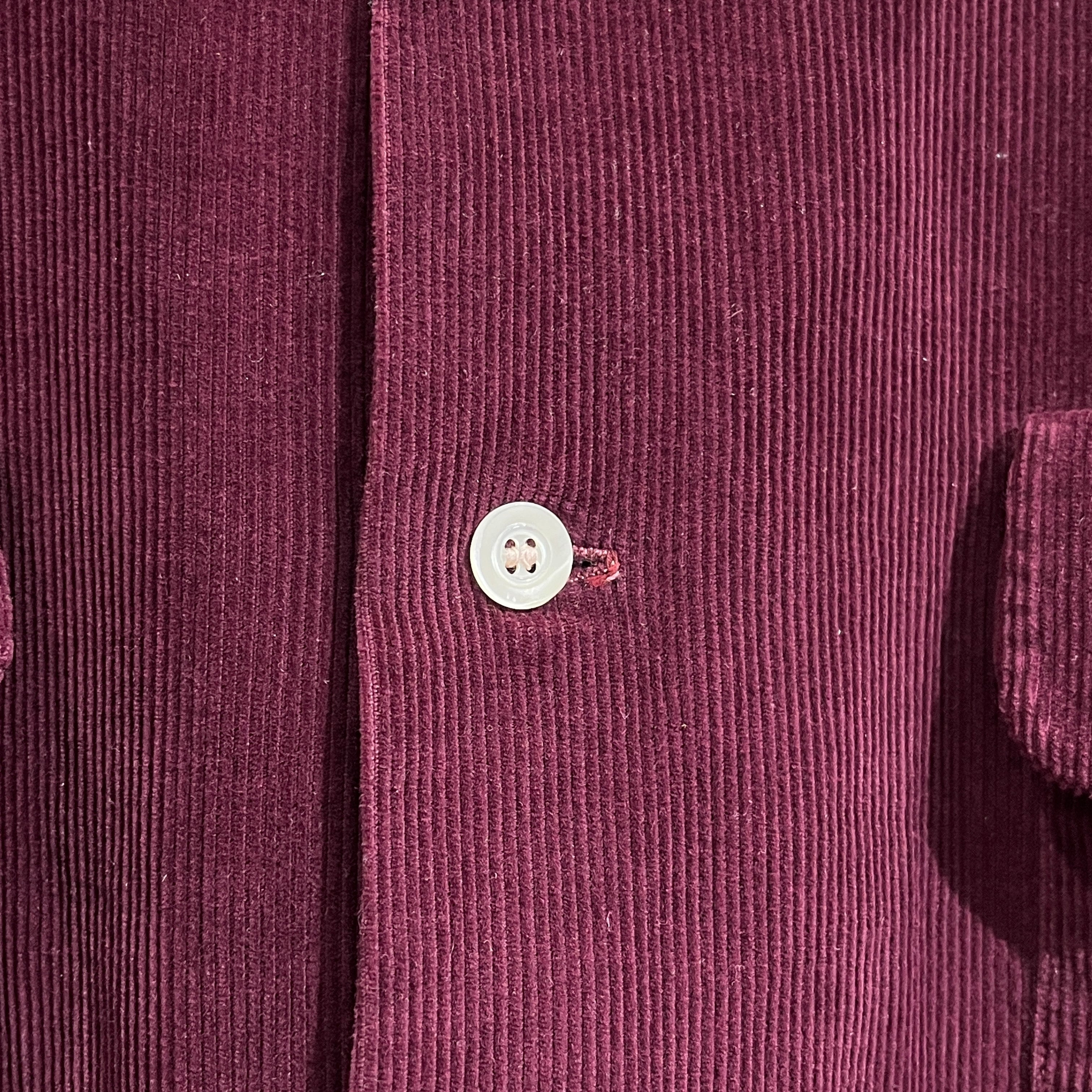 40s McGREGOR Corduroy Shirt 40年代 マクレガー オープンカラー