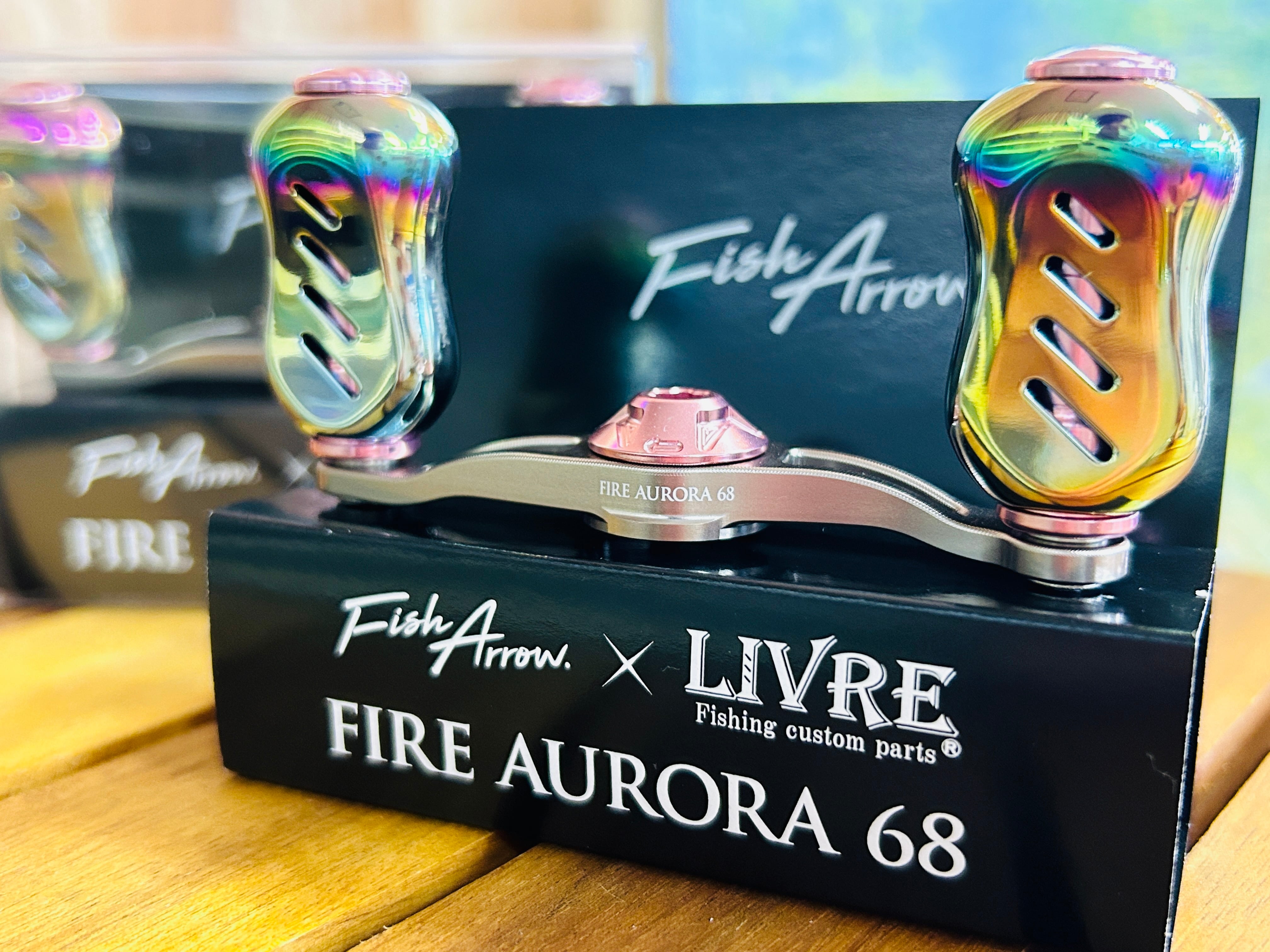 Fish Arrow × LIVRE FIRE AURORA 68 Fino ピンクモデル シマノ用