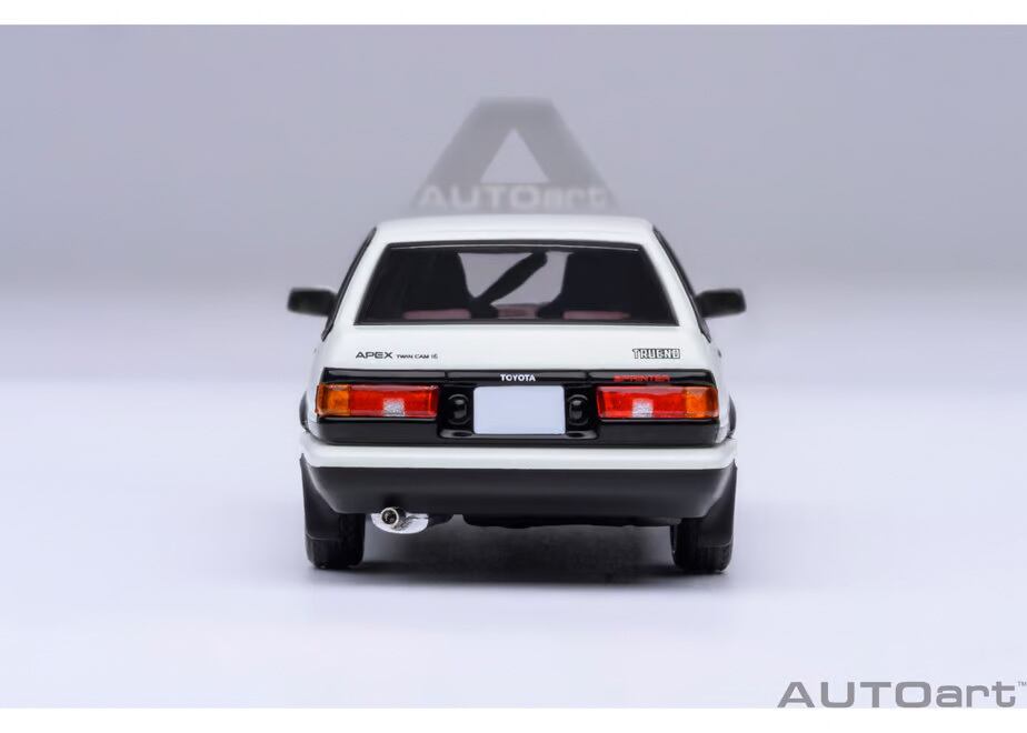 AUTOart 1/64 トヨタ スプリンター トレノ (AE86) 『頭文字 D