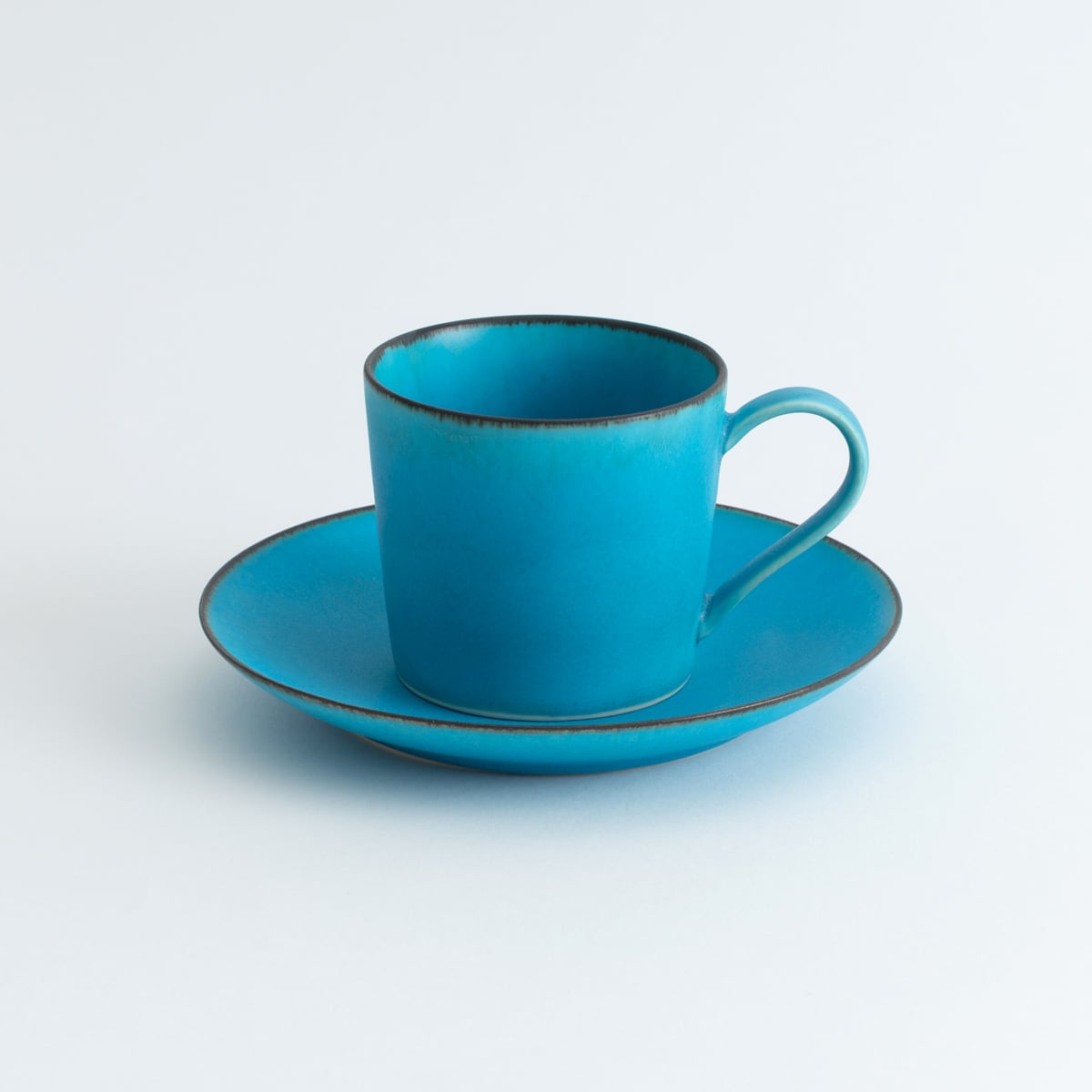 3月中旬頃発送予定】カップ＆ソーサー No.009 Turquoise | ZUIKOU