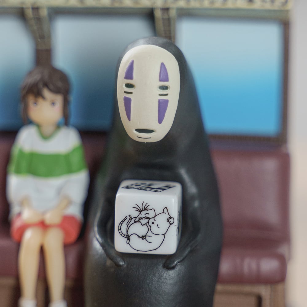 千と千尋の神隠し 万年カレンダー（海原鉄道に乗って/7724） | す