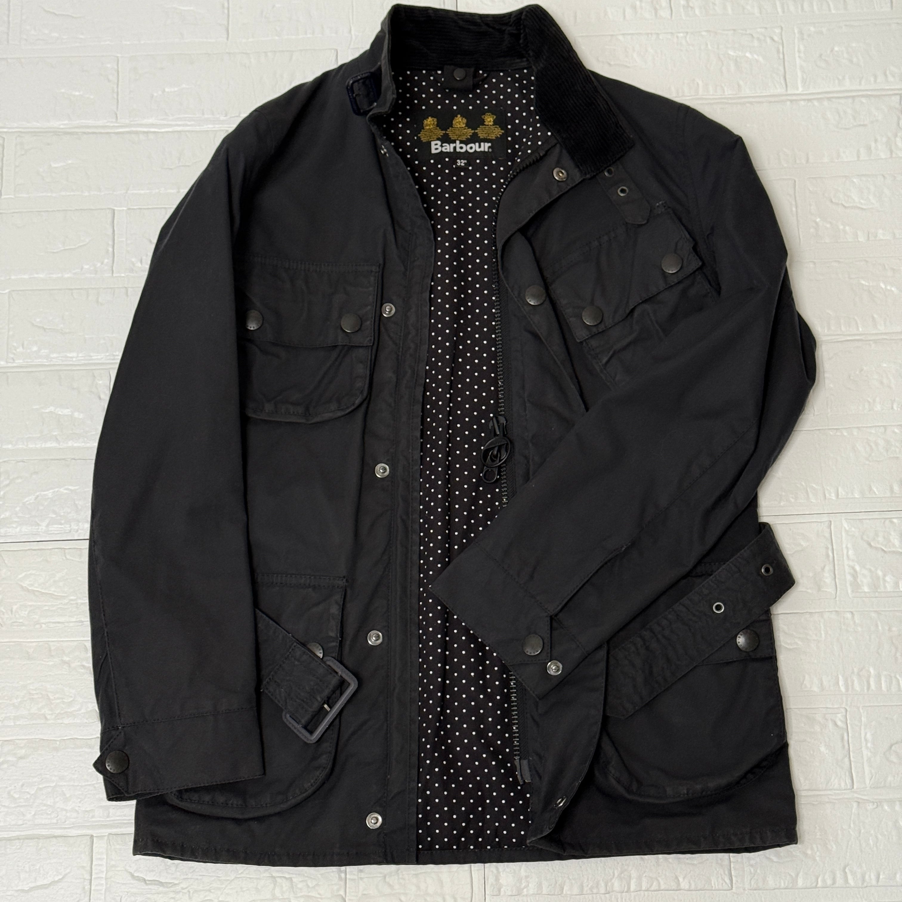 Barbour × EDIFICE インターナショナルSL オイルドコットンジャケット