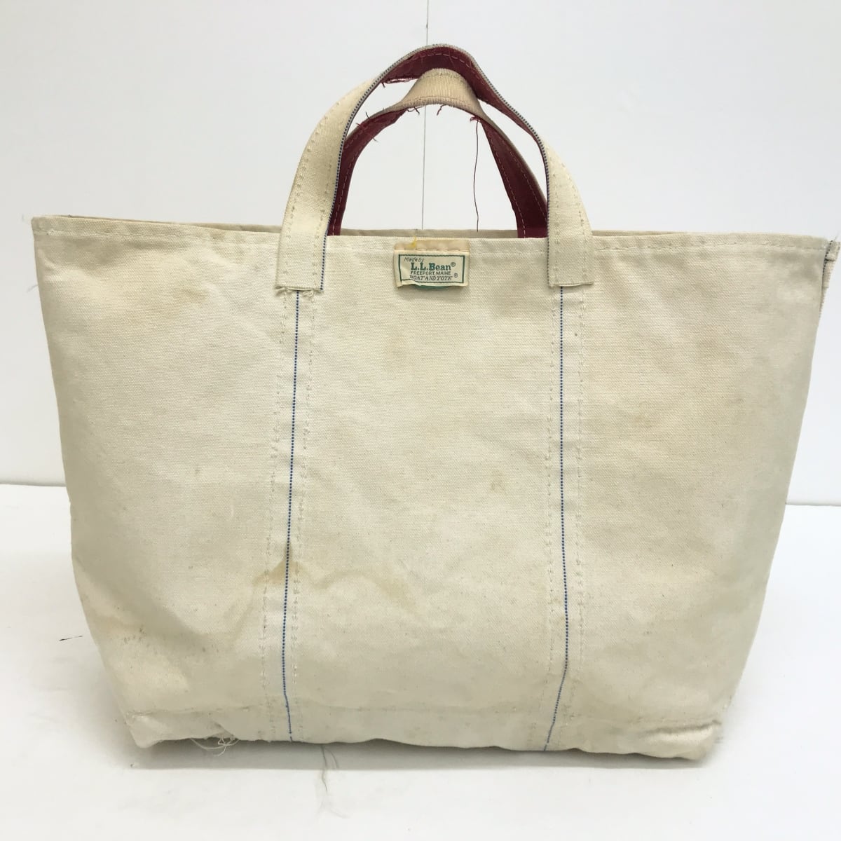 L.L.BEAN エルエルビーン 80年代 USA製 2色タグ ボート アンド トート