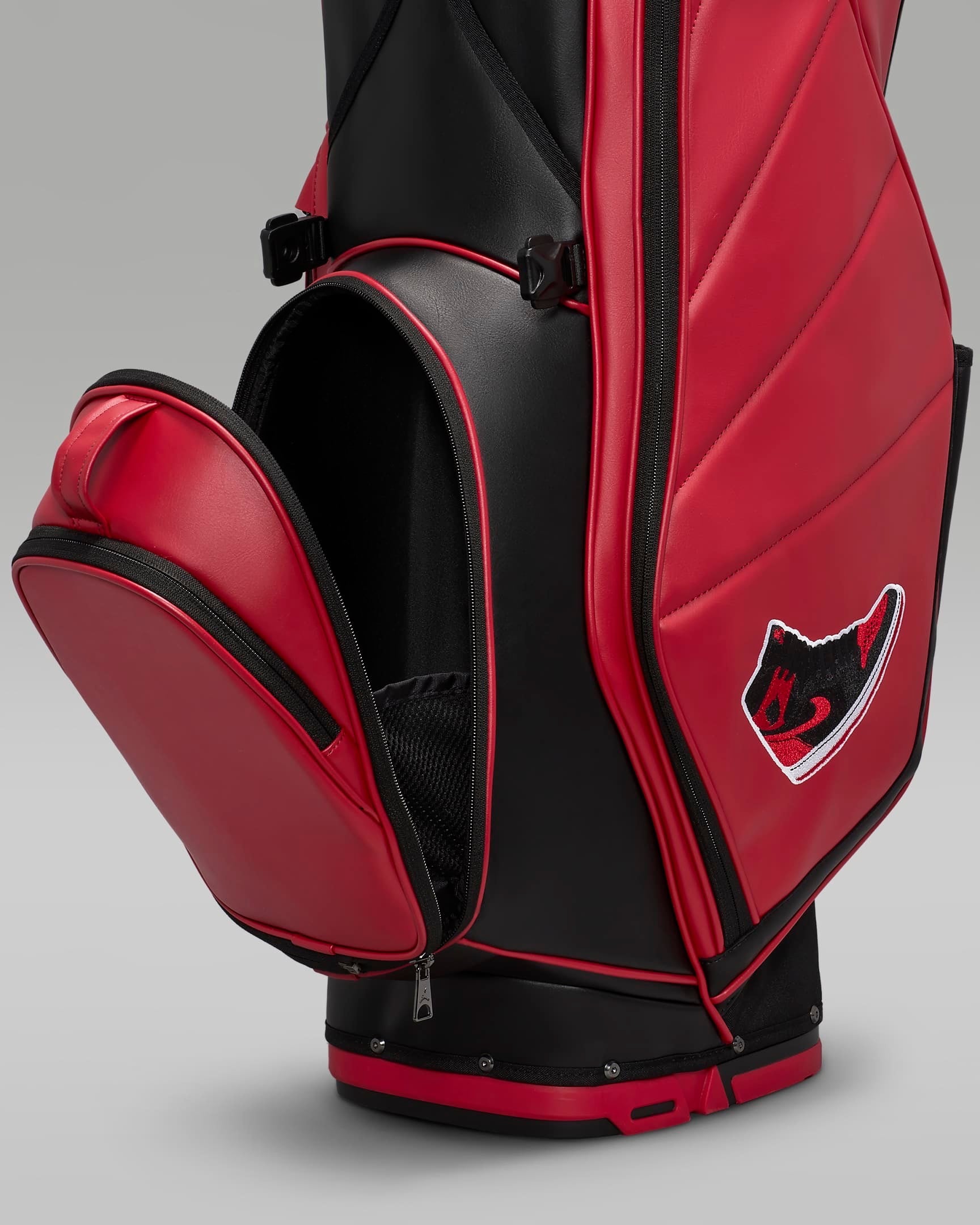 ジョーダン ゴルフ バッグ Jordan Fade Away Luxe Stand Bag 6 Way 赤