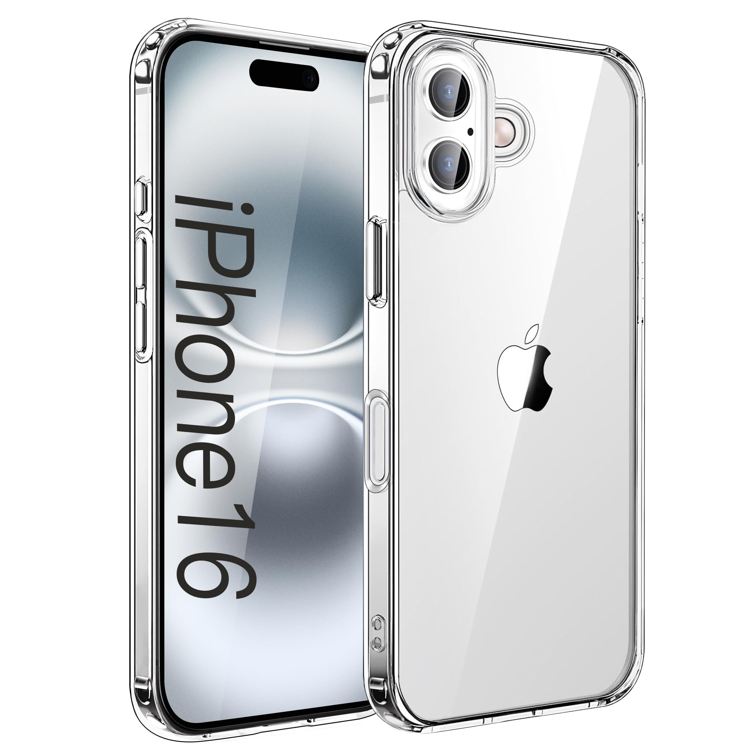 DIFAYA iPhone16 ケース クリア iPhone16 カバー 透明 MIL規格 耐衝撃