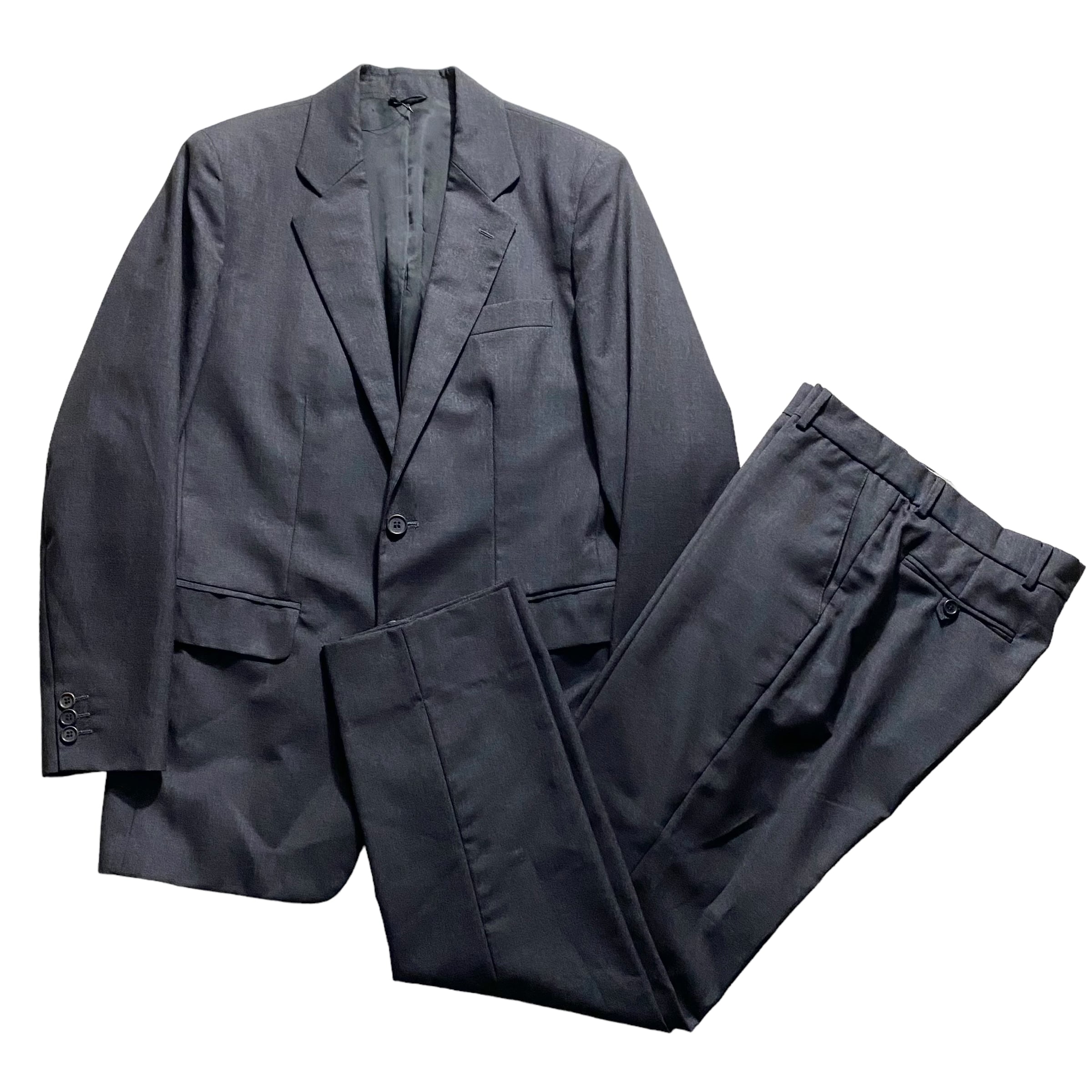 HELMUT LANG charcoal gray color suits set-up | NOIR ONLINE