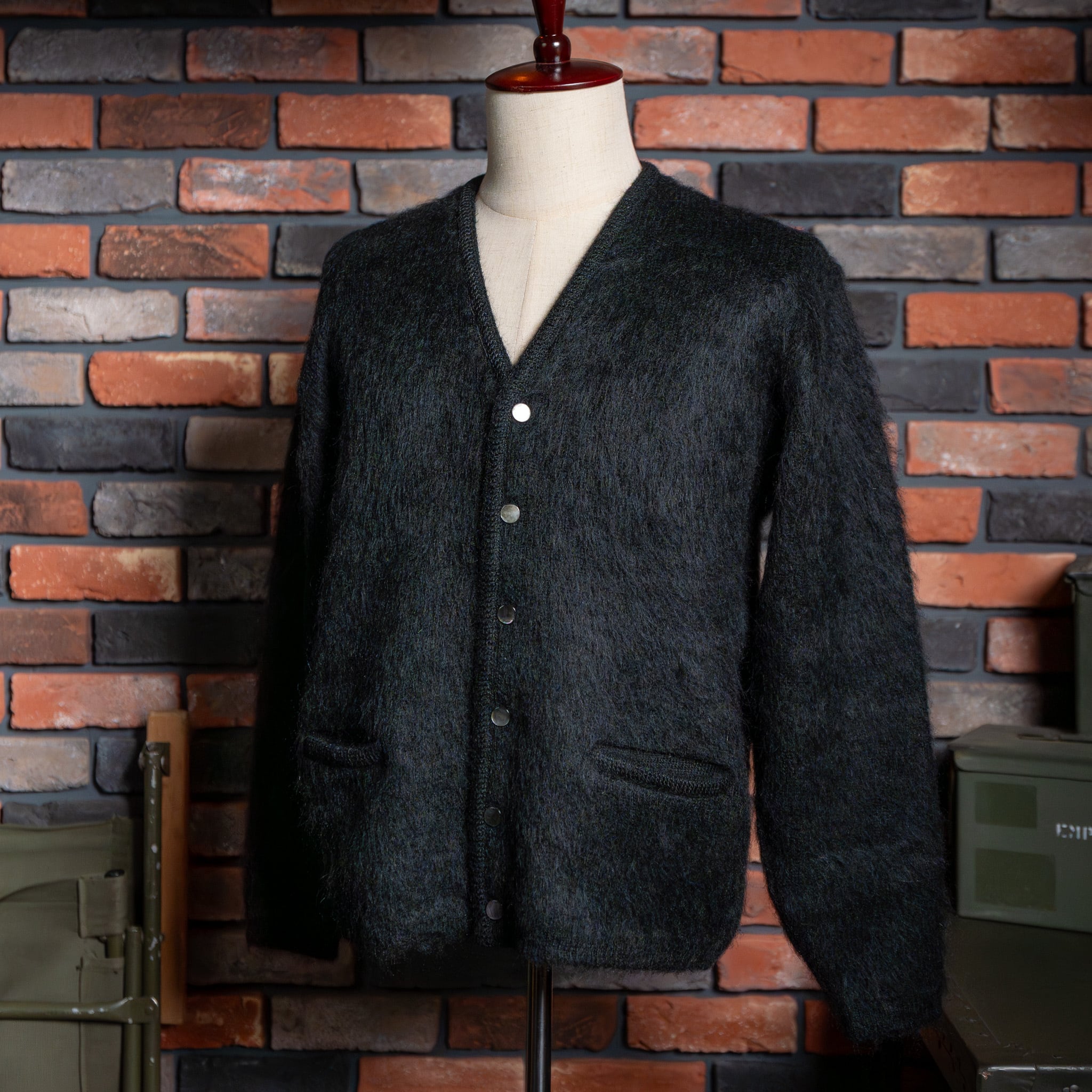 Authentic Reproduction Products®】Shaggy Man™ Mohair Cardigan W