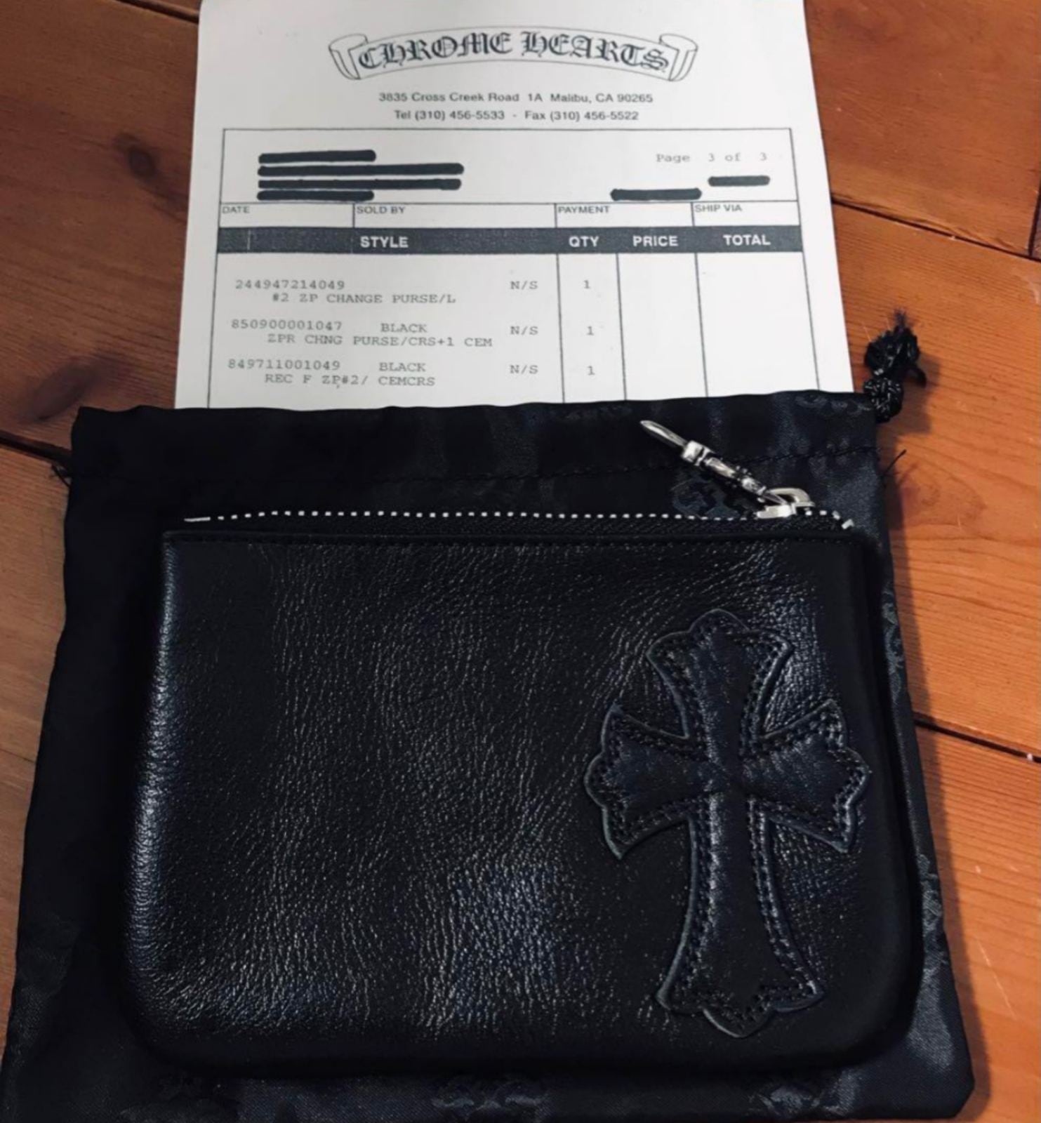 CHROME HEARTS クロムハーツ コインケース チェンジパース | chromehearts