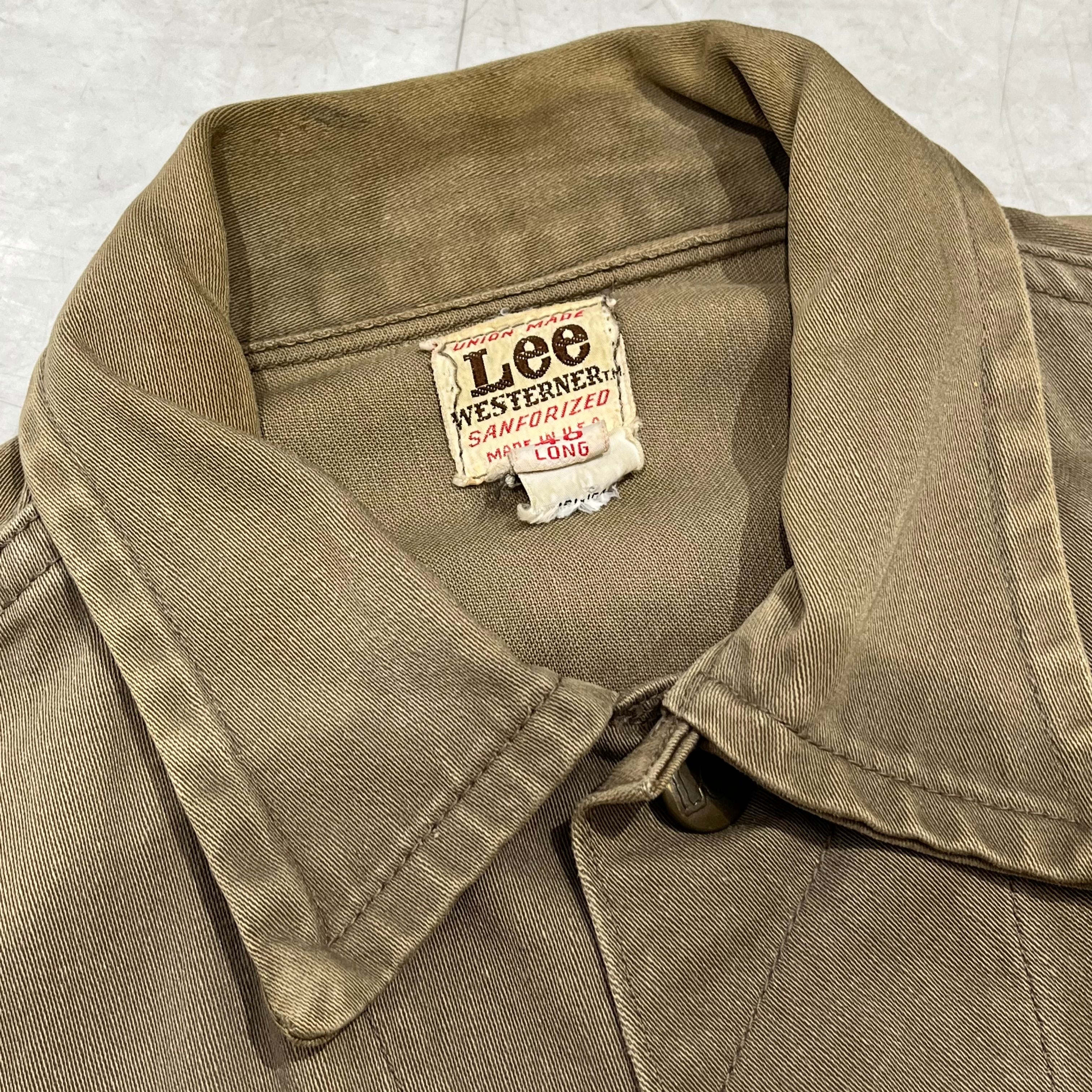 60s Lee 102-J WESTERNER Mocha Brown Jacket 60年代 リー ウエス