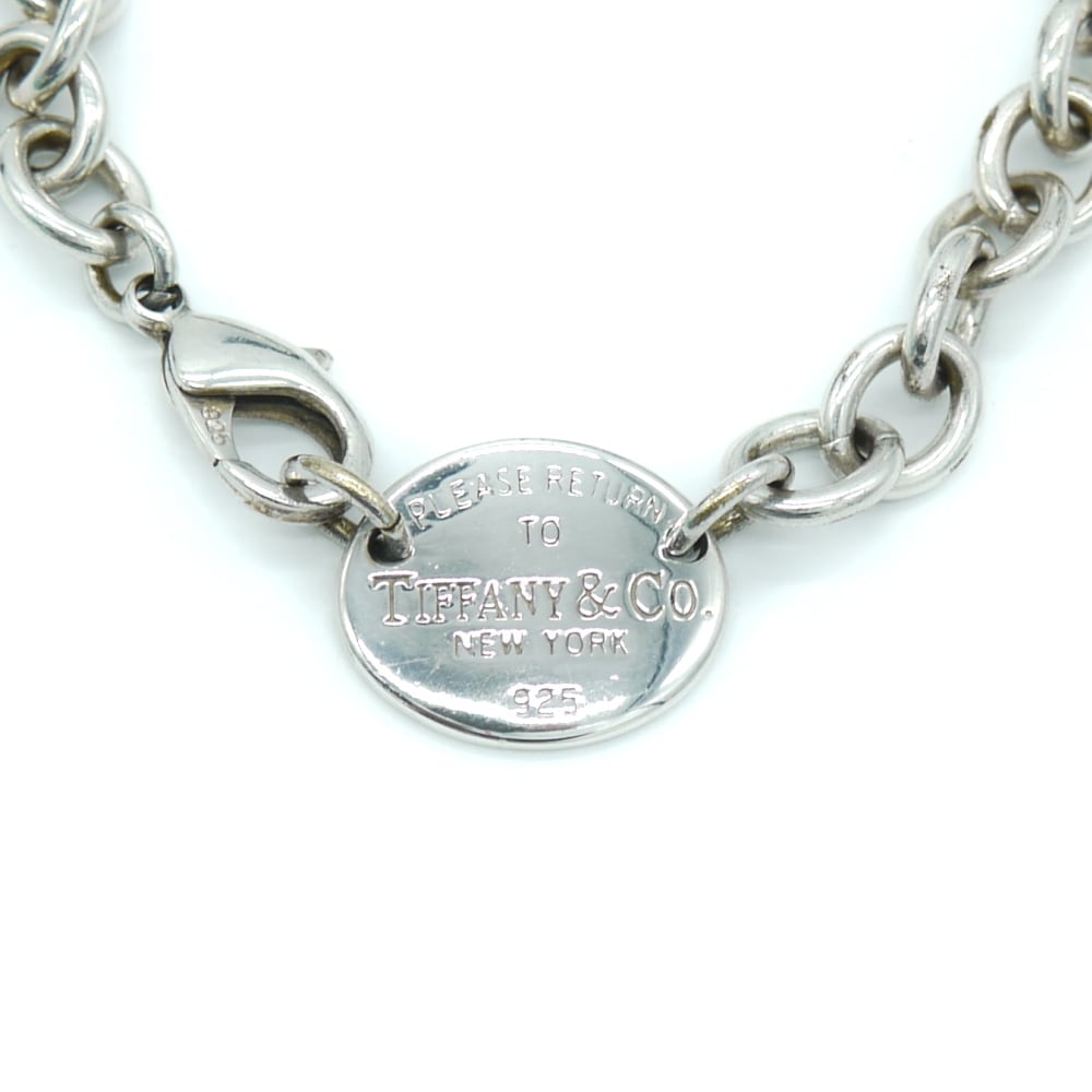 TIFFANY & Co. ティファニー リターントゥ オーバル タグ ネックレス