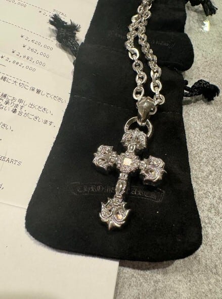 CHROME HEARTS クロムハーツ 8リンク カットアウト CHプラス