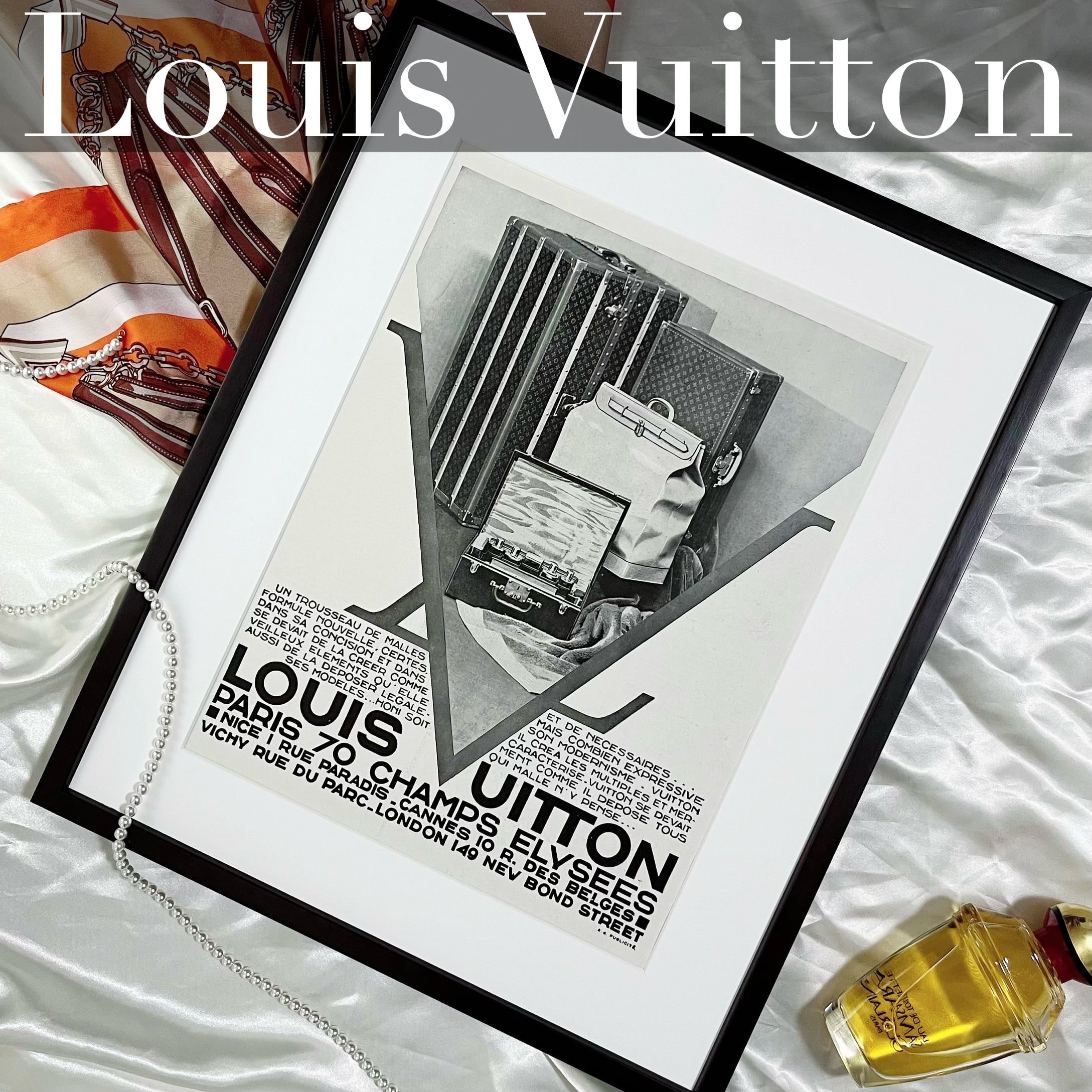 再入荷！1931 広告＞ Louis Vuitton ルイ・ヴィトン ポスター