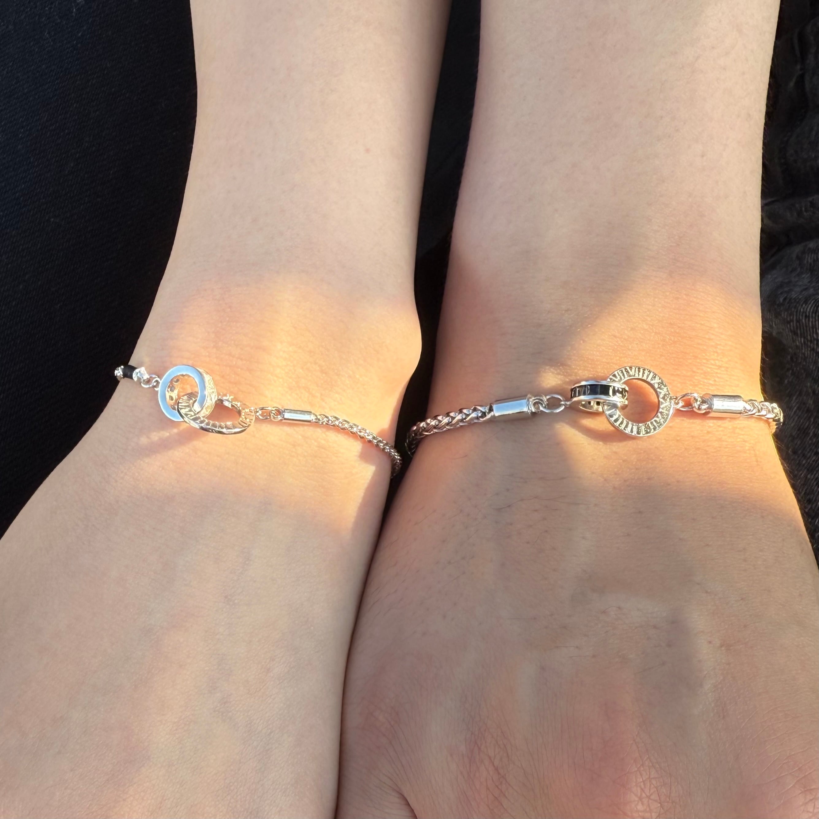 ペア】Heartlink Matching Bracelet | Ange.