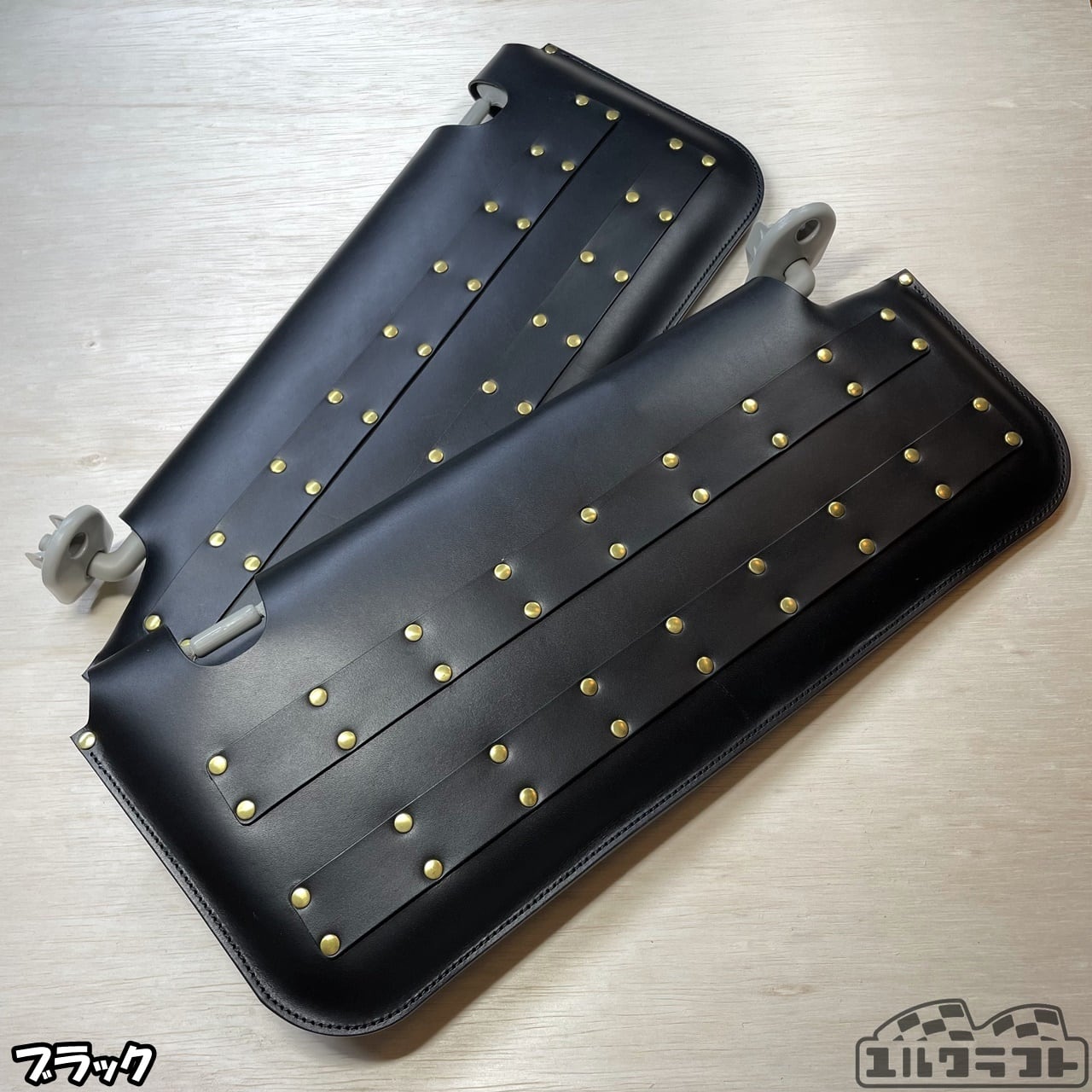JB64JB74JC74ジムニーモールサンバイザーカバー（ブラック） | ユル