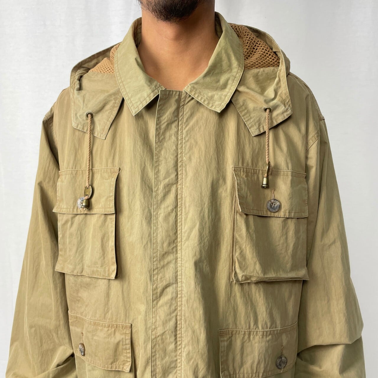 80s Eddie Bauer フィッシングコットンジャケット 希少 Eddie Bauer