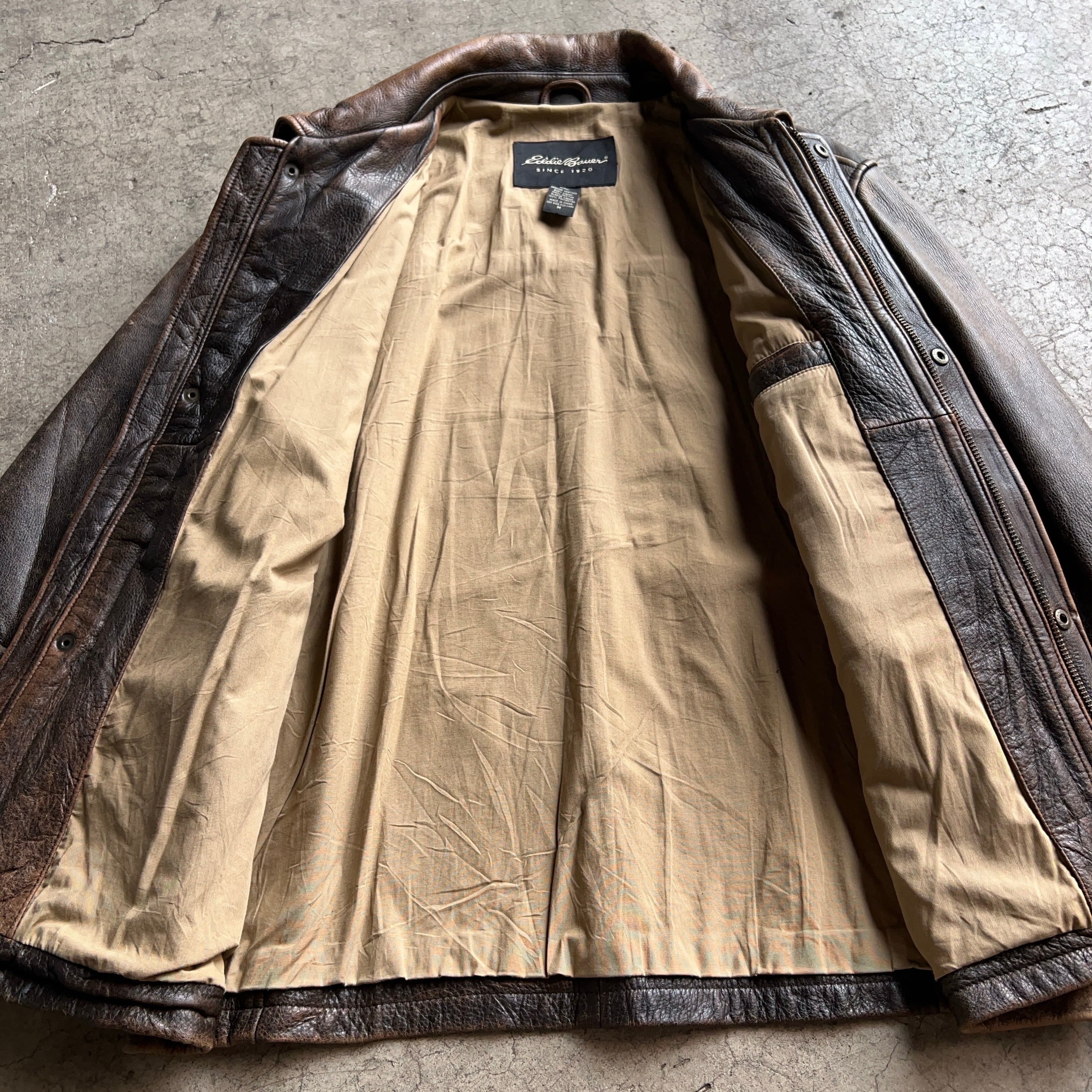 Eddie bauer Leather Blouson エディバウアー レザージャケット