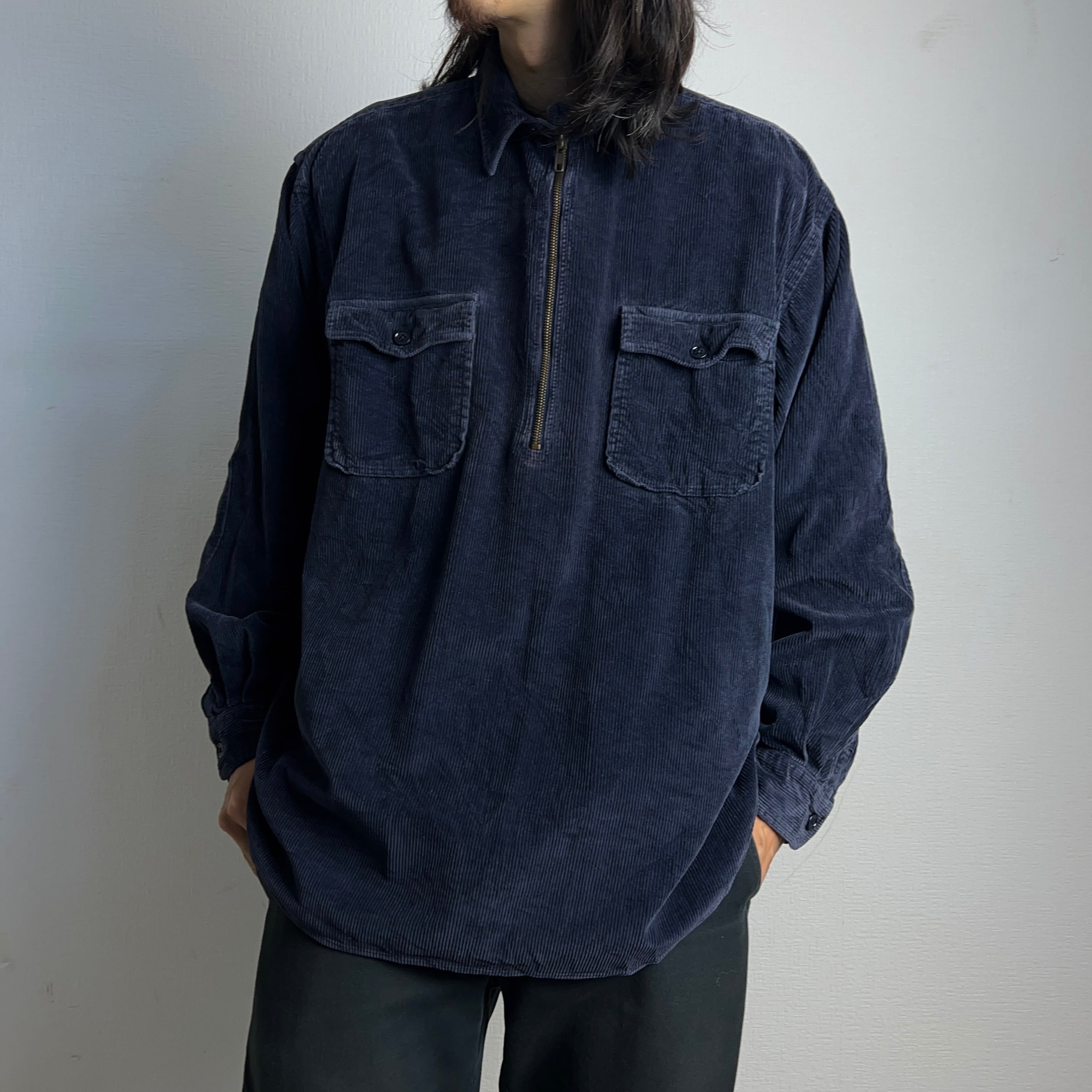 90's~ Polo by Ralph Lauren Pullover Corduroy Shirt SIZE XL 90年代