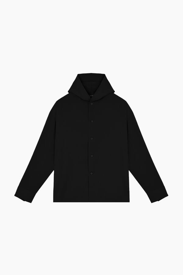 LAD MUSICIAN】HOODED BIG SHIRT | MUKU-AN