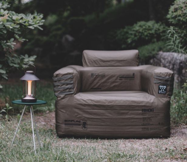 ブラック予約販売】エアーソファ 1人用（BONFLAG） | outdoor.beans