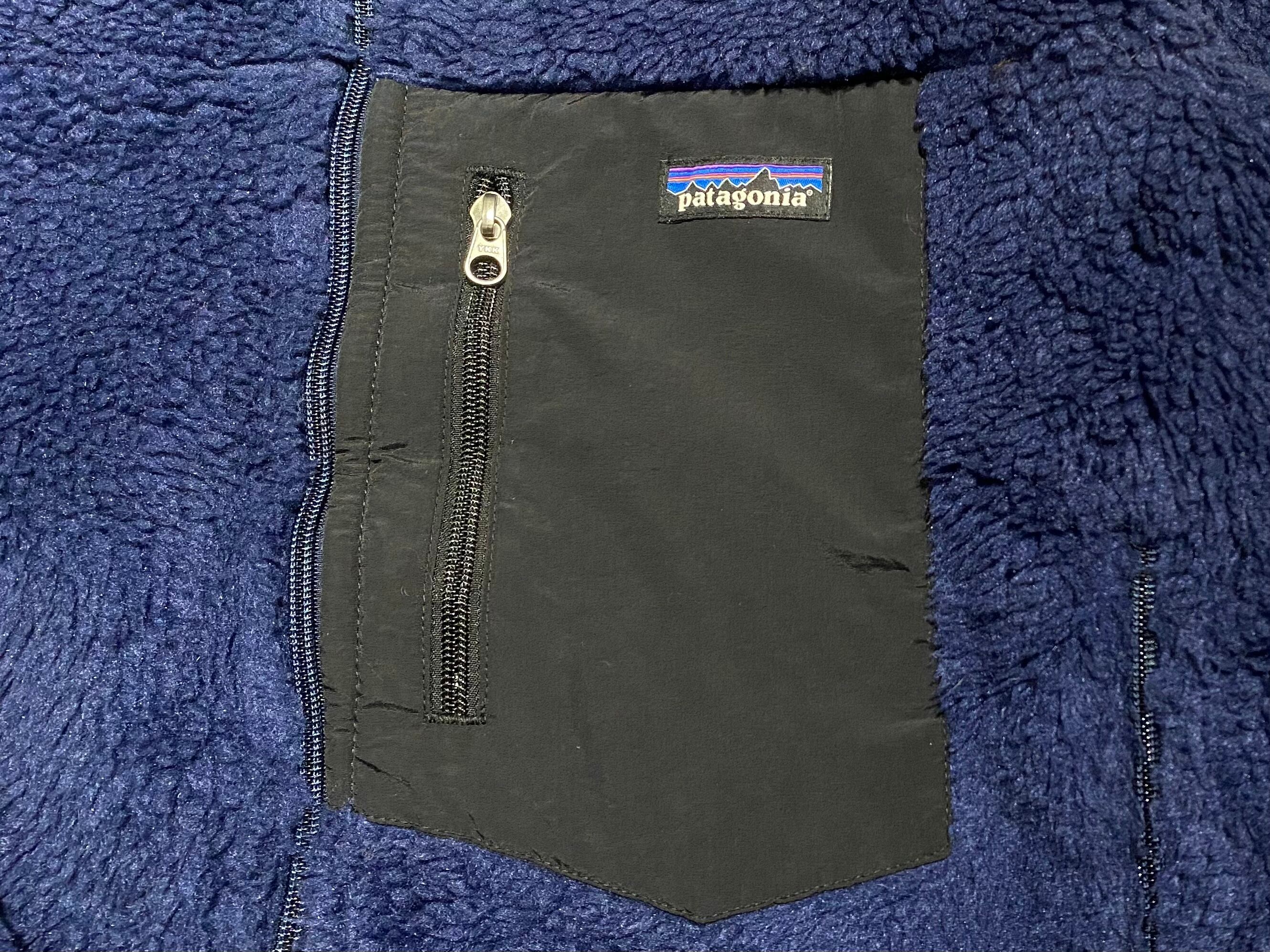 14 Patagonia パタゴニア レトロX ジャケット ネイビー 【L】MADE IN