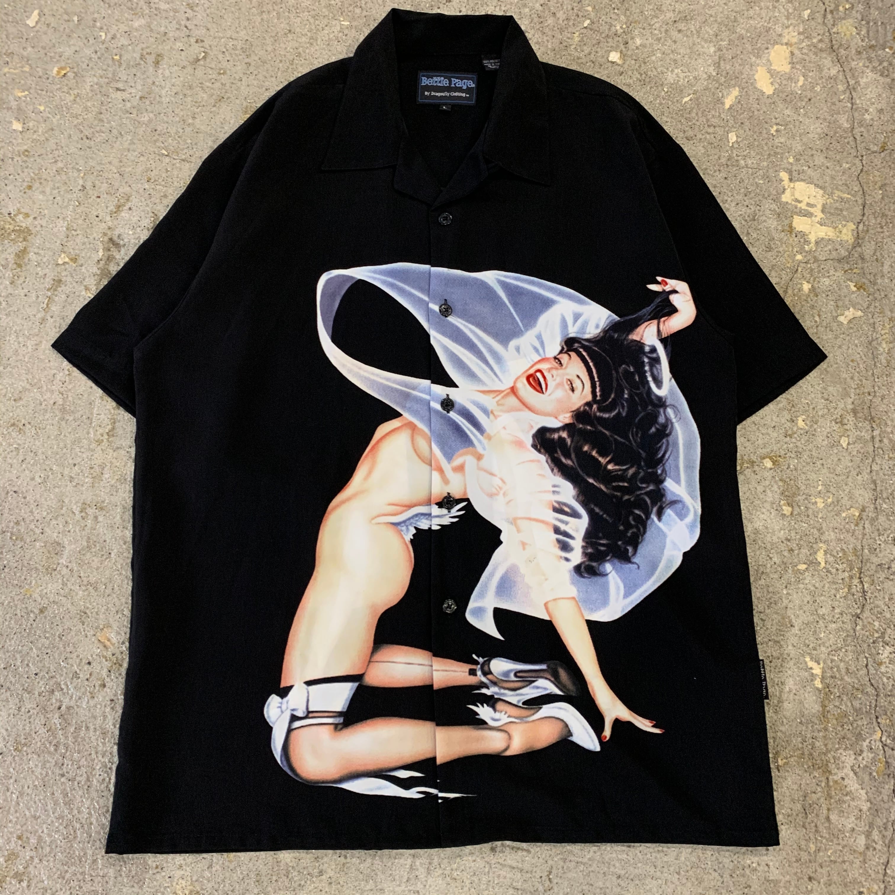 90s betty page S/S shirt | What'z up