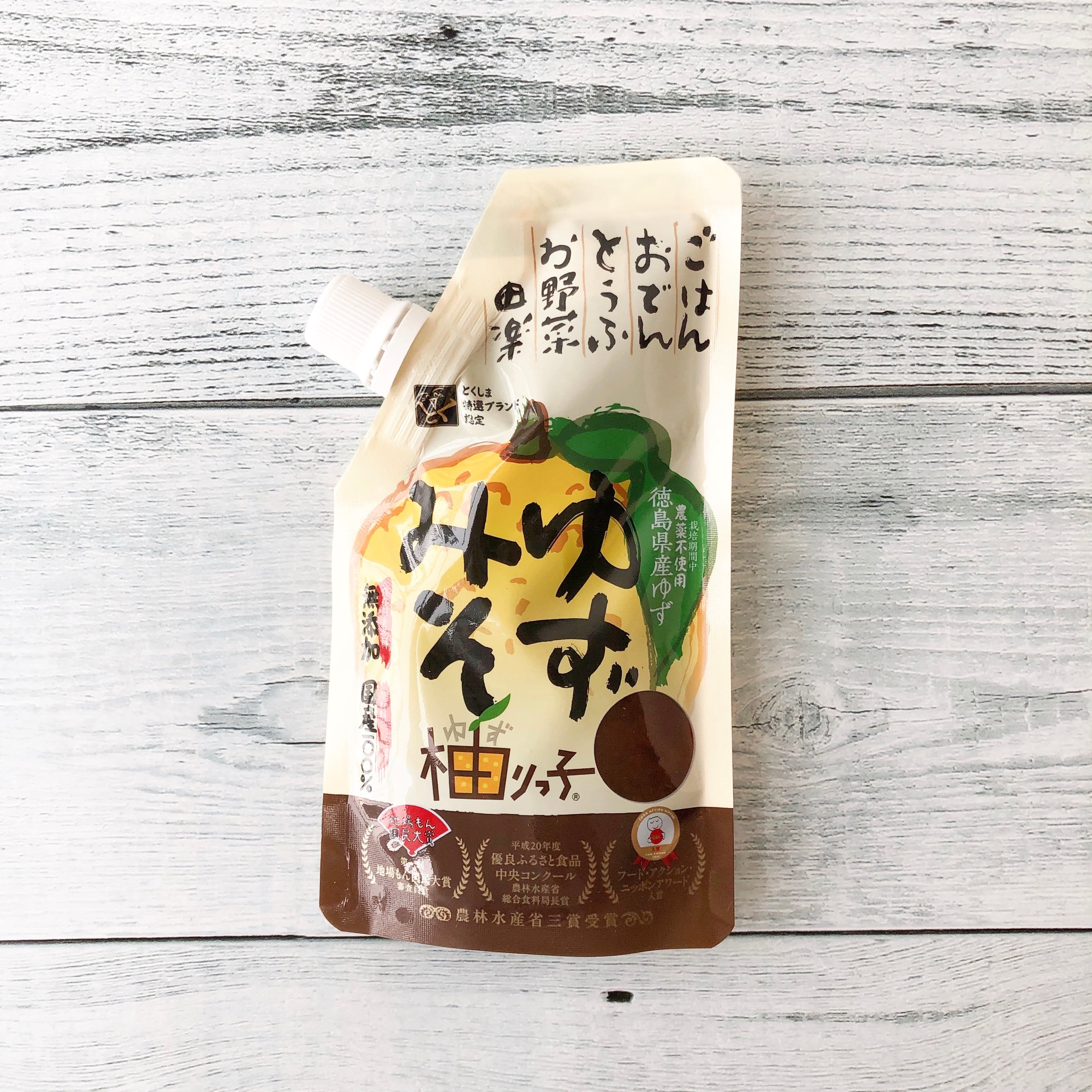 徳島県産ゆず》柚子味噌(チューブ) | KONDO-SYOTEN(近藤商店)