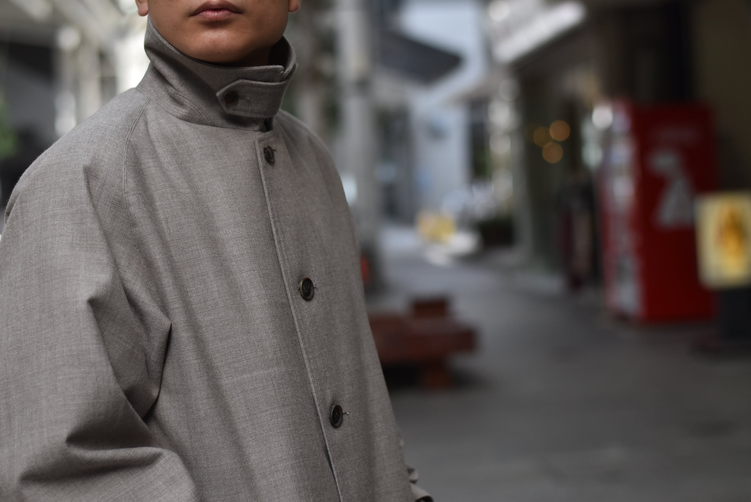 Phlannèl】Winter Motorcycle Coat (21AW / Men's) | theater(シアター)