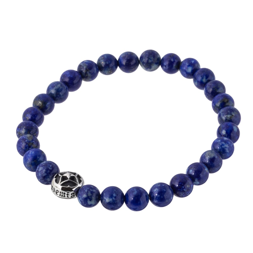トレサリー天然ラピス数珠ブレス ACB0118 Tresary Natural Lapis Bead