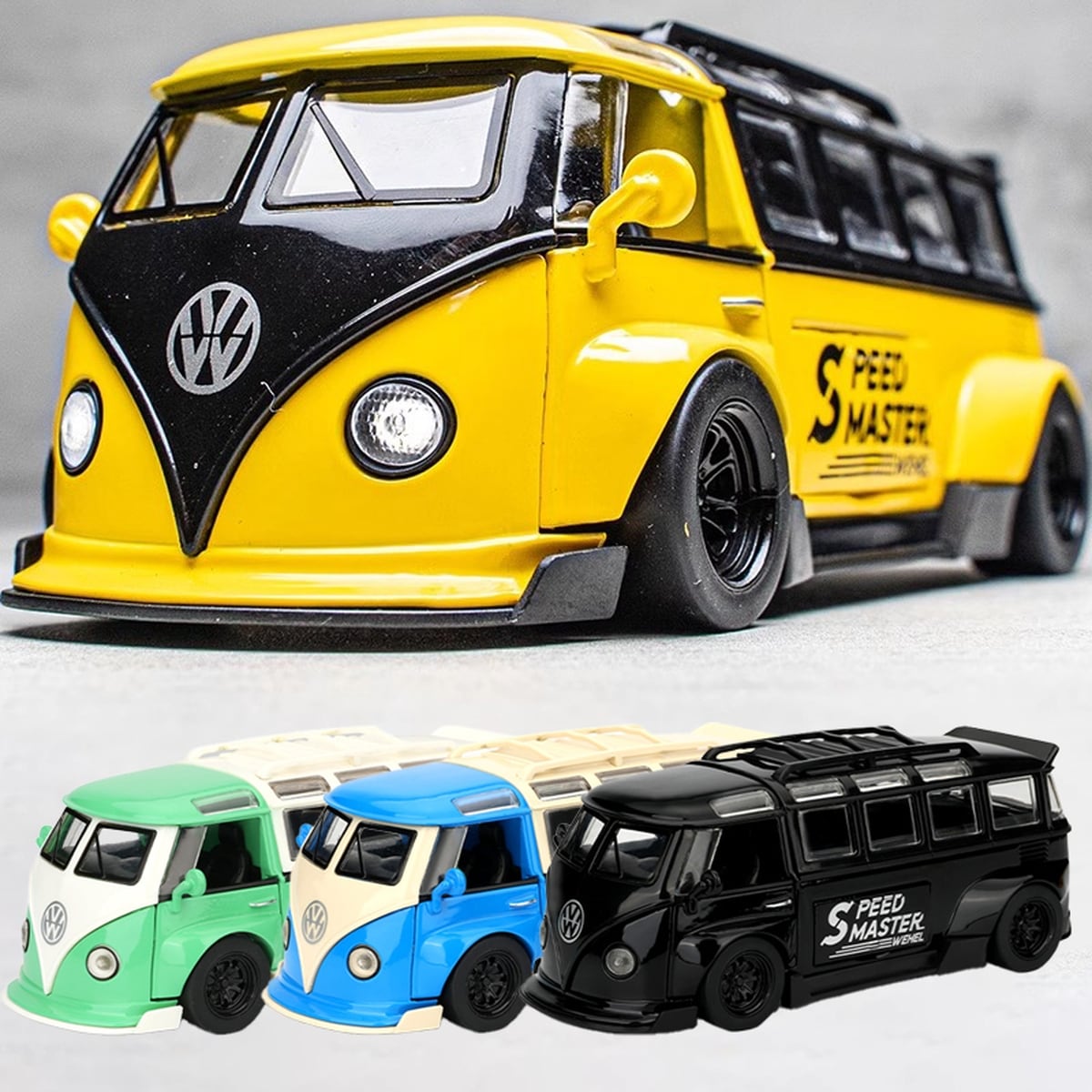 ダイキャストカー 1/32 VW タイプ2 トランスポーター T1 ワーゲンバス