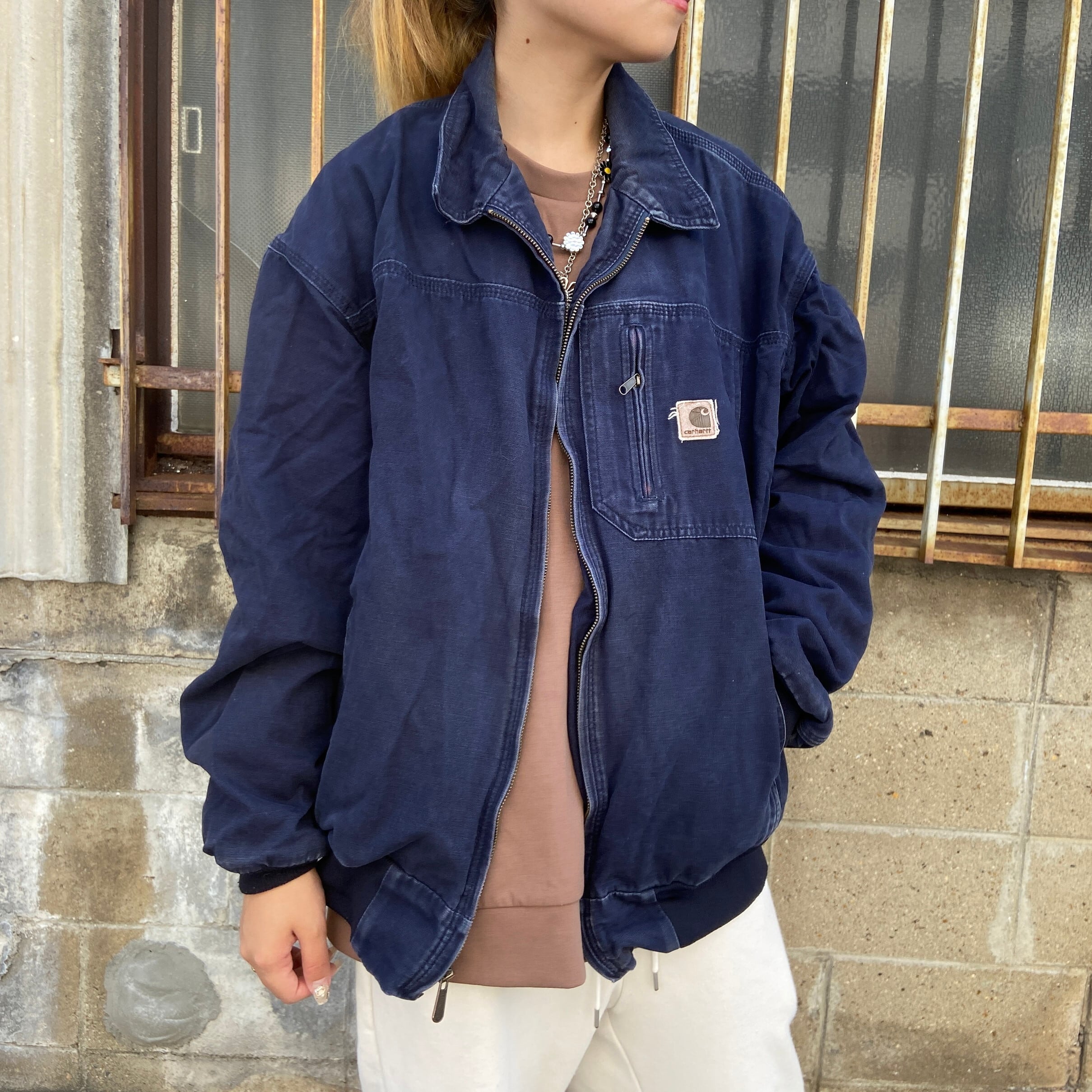 Carhartt カーハート ダック地 ワークジャケット フルスイングアーム