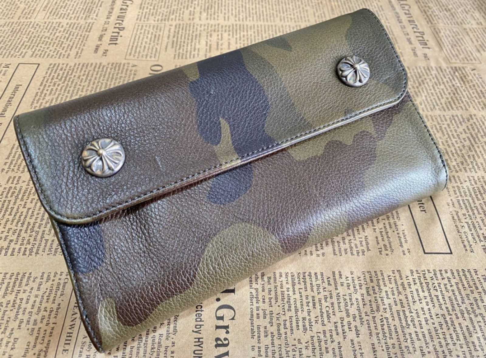 CHROME HEARTS クロムハーツ 財布 Wave Wallet ウェーブ ウォレット