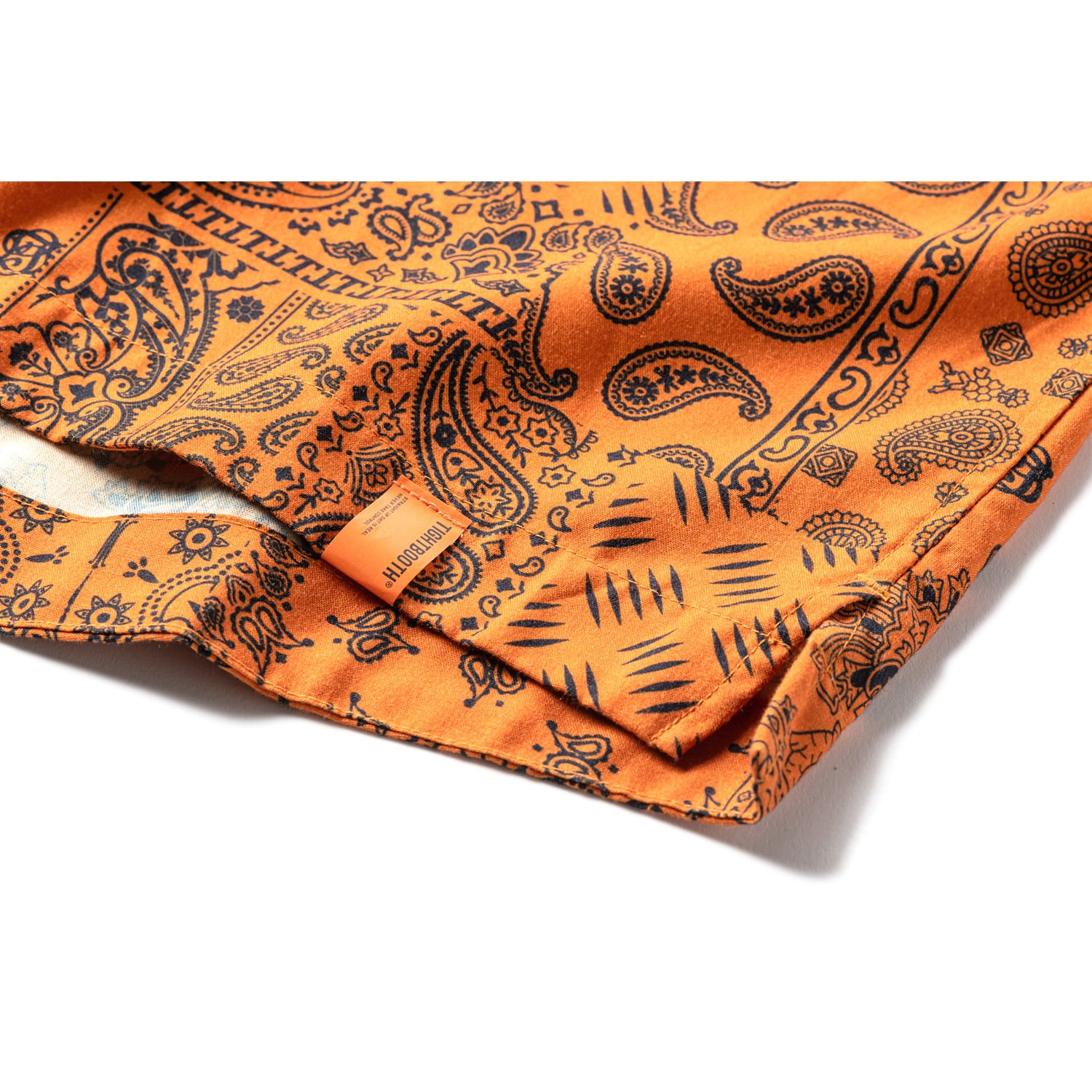 TIGHTBOOTH / PAISLEY L/S OPEN SHIRT / ORANGE/M | LATITUDE