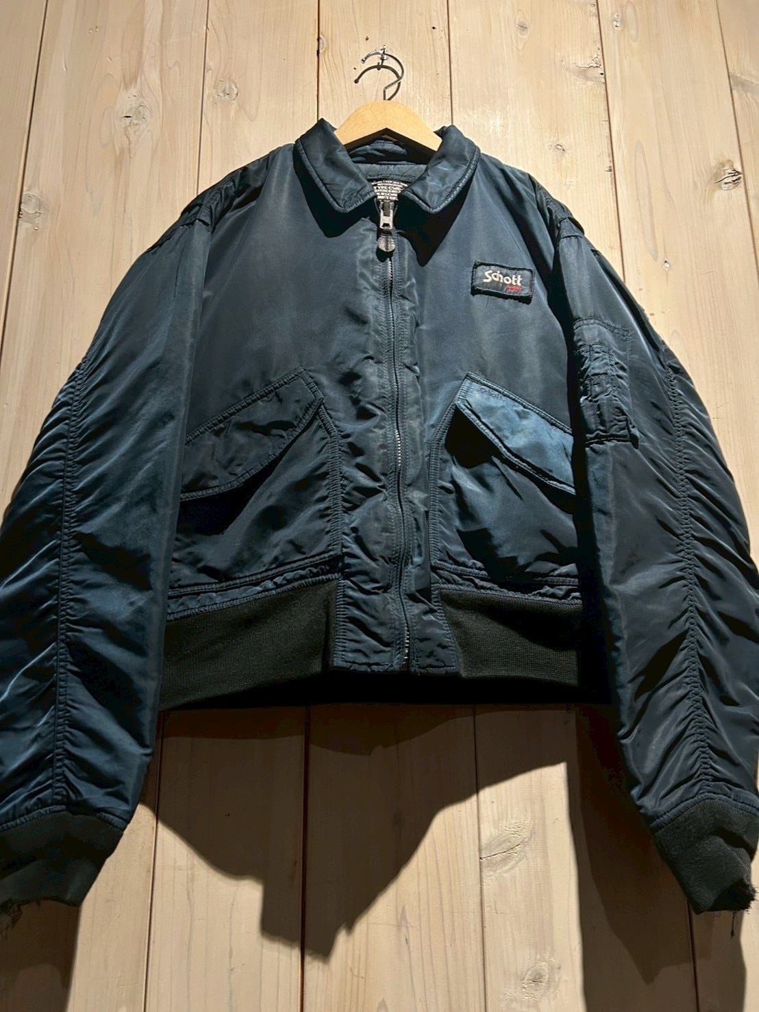 a.k.a.C.a.k.a vintage】“Schott” “CWU-R”Vintage Flight Jacket