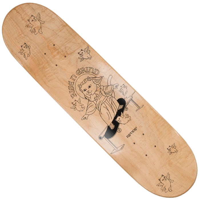 RIPNDIP リップンディップ スケボー デッキ 猫 RISE N GRIND DECK 8.0