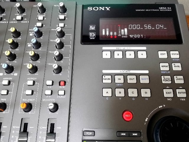 MULTITRACK MD RECORDER SONY MDM-X4 綺麗な・完動品 | MTR PRO SHOP