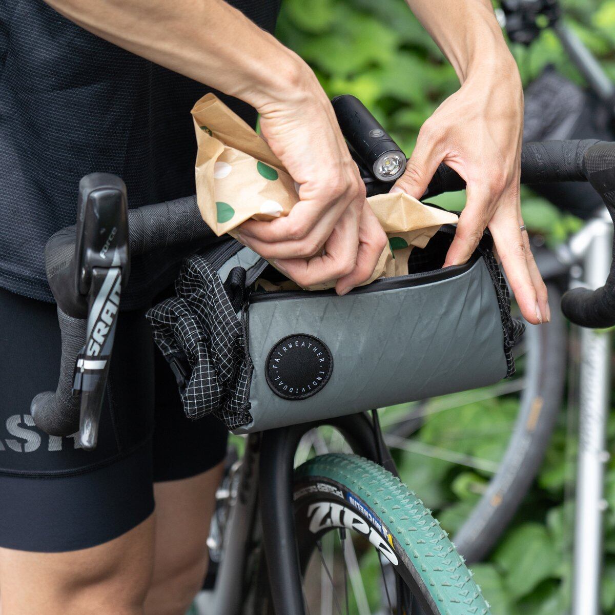 FAIRWEATHER】ROAD BAR BAG (X-PAC/GRAY) | Humhumhug Online Shop
