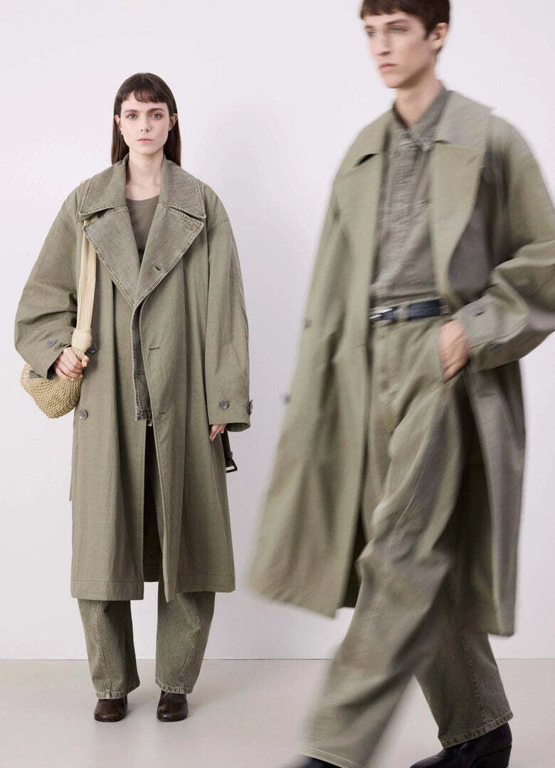 LEMAIRE / TIBETAN TRENCH -light olive- | LA VILLA ROUGE
