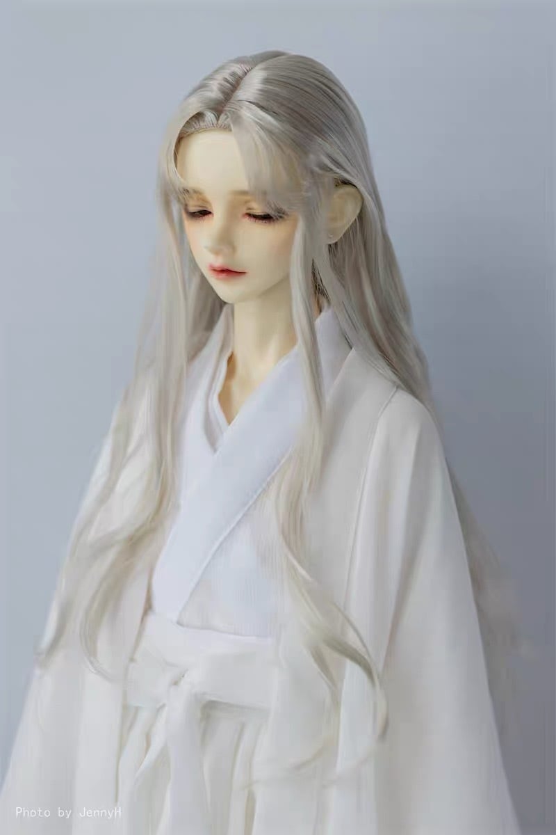 セットウィッグ ロング 古風 時代劇 中華風 中国風 BJD ID75 1/3 1/4