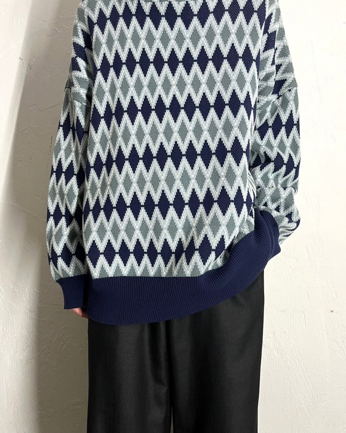 23AW DAIRIKU Face Cover Knit Pullover | VOLAR