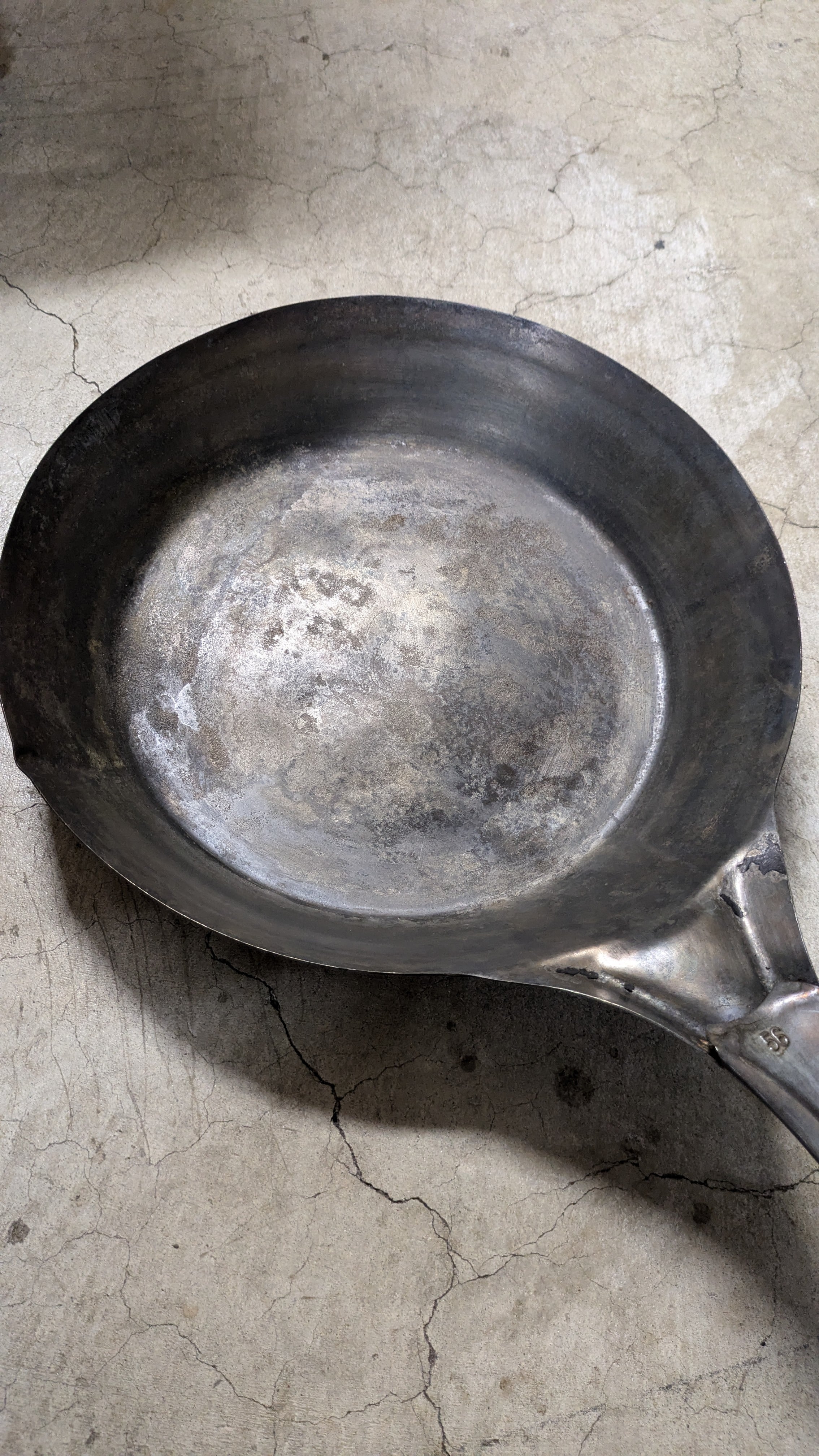 Vintage ColdHandle L&G Cowboy FryingPan IronPan 鉄製 鉄フライパン