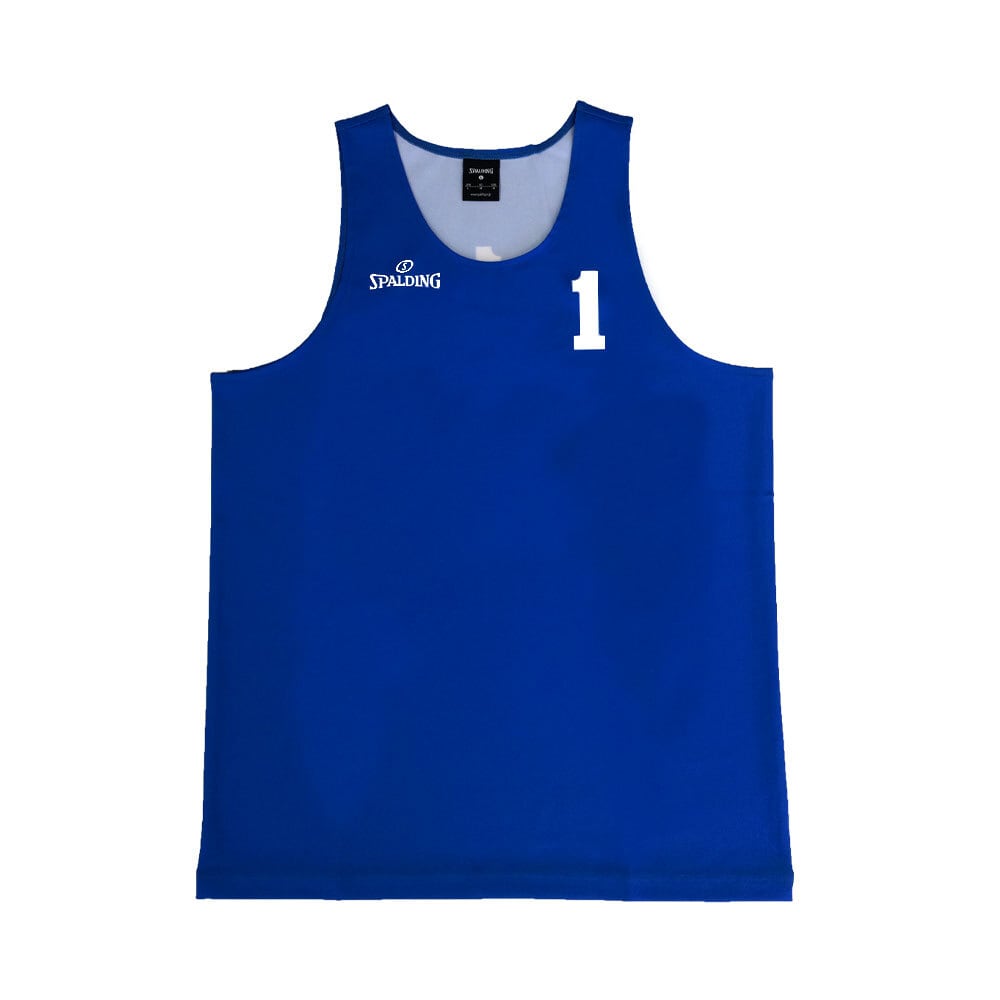 SPALDING】ビーチバレータンクトップ ブルー 番号1入り | KABTO公式