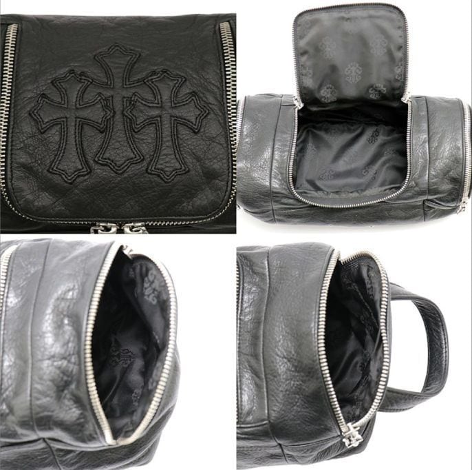 CHROME HEARTS クロムハーツ オールレザー TLTRY DFFL LTHR 3CEME