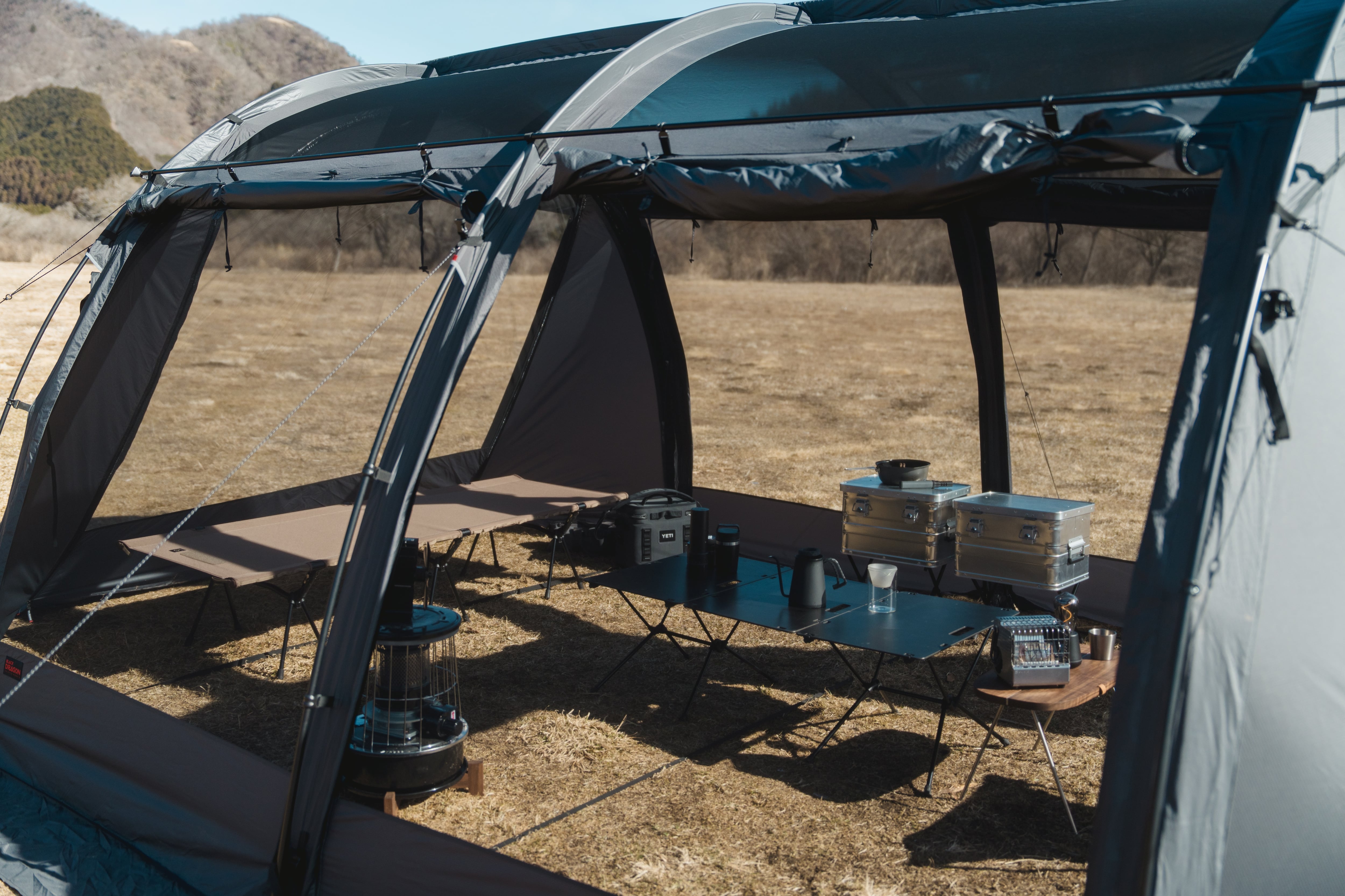 Black Dragon ARK Tent 方舟 モジュール式テント Modular Tent | Black