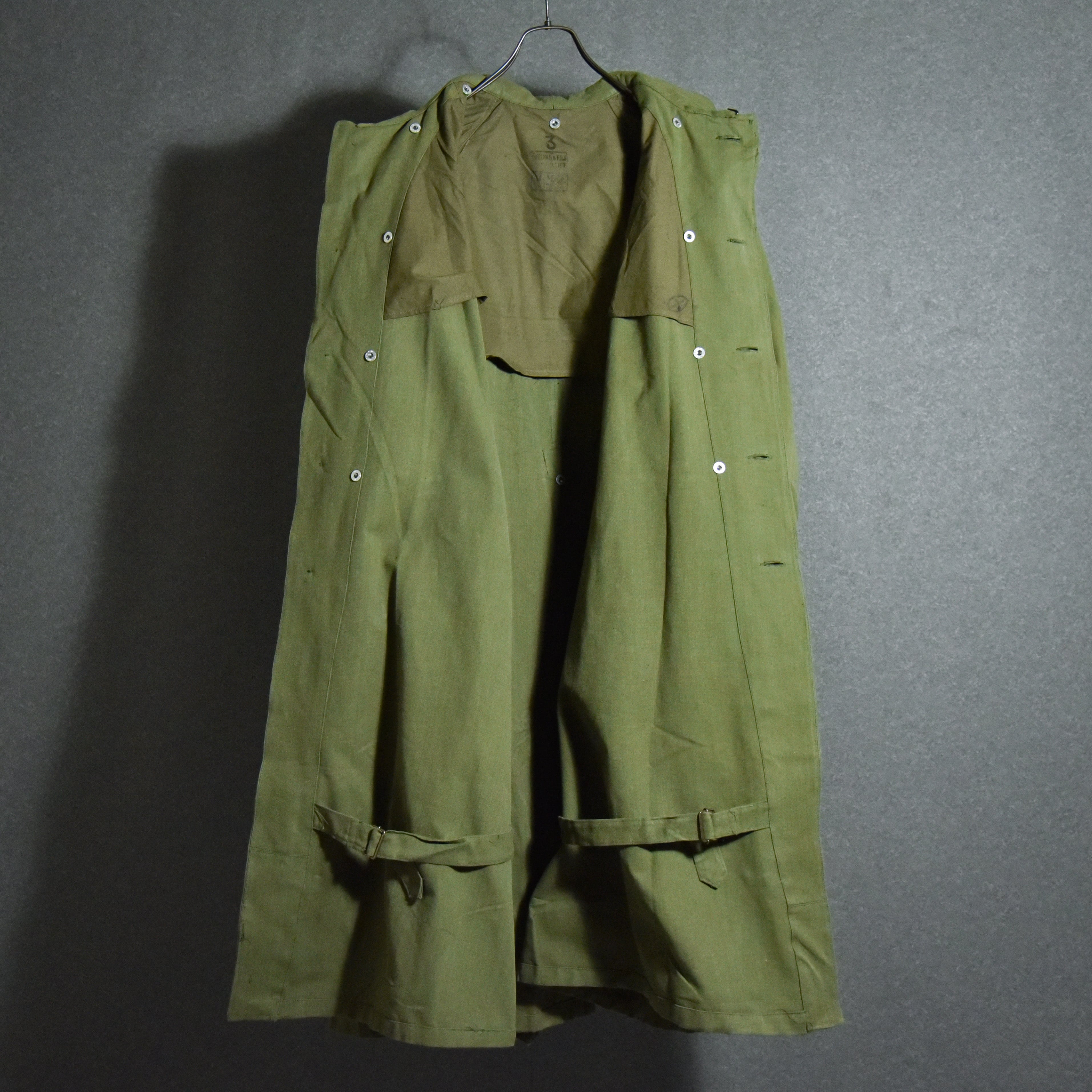 DEAD STOCK】40s French Army Motorcycle Coat M35 WWⅡ フランス軍