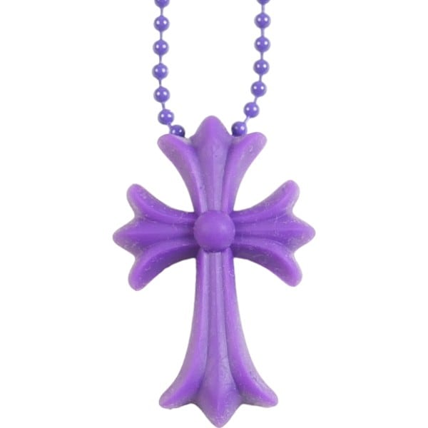 Size【フリー】 CHROME HEARTS クロム・ハーツ CROSS PENDANT PURPLE