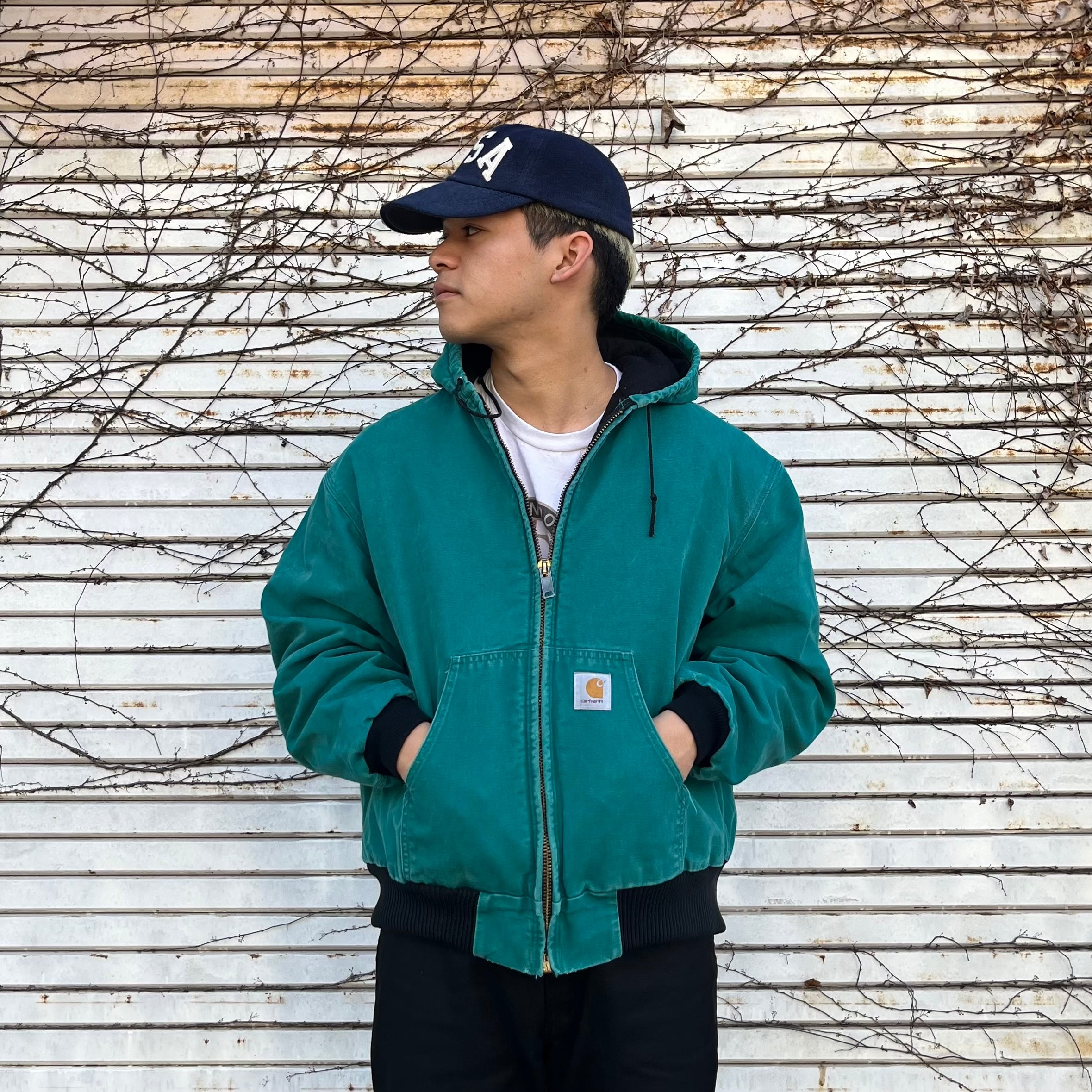90年代 size:XL程度 【 Carhartt 】カーハート アクティブジャケット