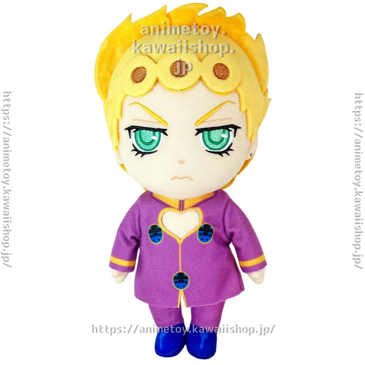 ジョジョの奇妙な冒険 黄金の風 ジョルノ・ジョバーナ ぬいぐるみ