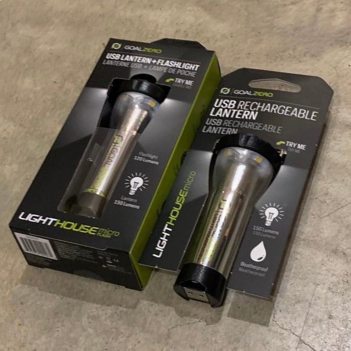 GOAL ZERO ゴールゼロ Lighthouse Micro Flash + Lighthouse Micro 2本